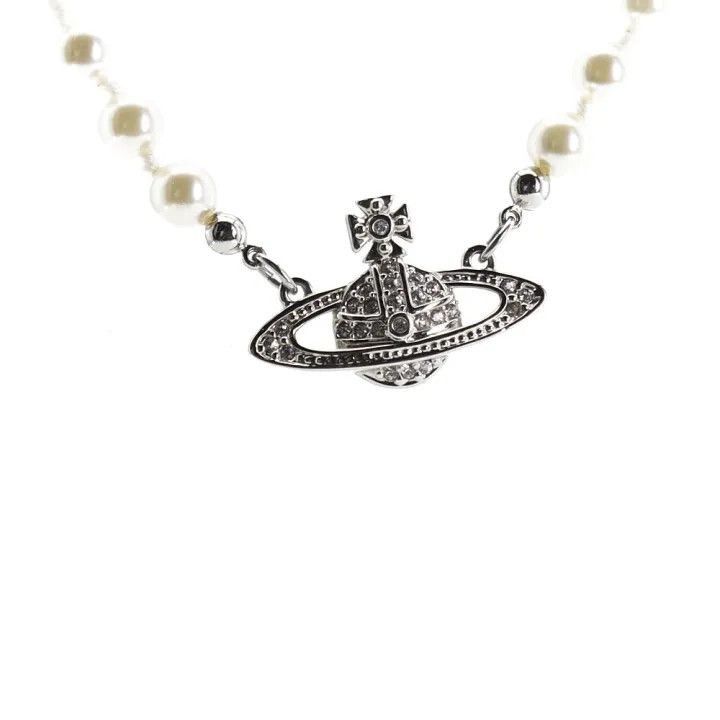 Vivienne Westwood Vivienne Westwood Mini Bas Relief Choker Necklace -2507 Size ONE SIZE - 2 Thumbnail