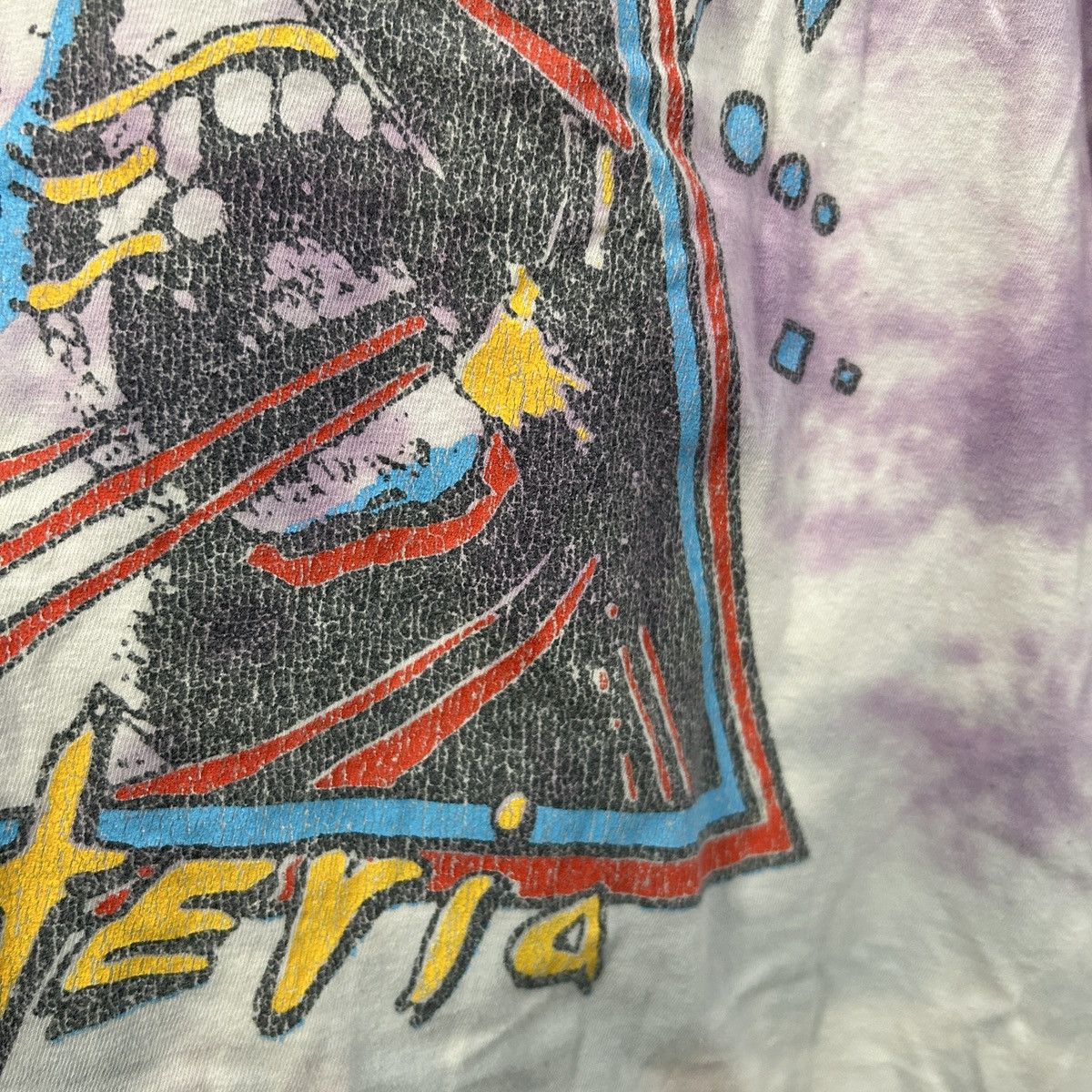 Def Leppard Def Leppard Hysteria Purple Tie Dye Tshirt Size XL - "Peggy" Size US XL / EU 56 / 4 - 16 Thumbnail