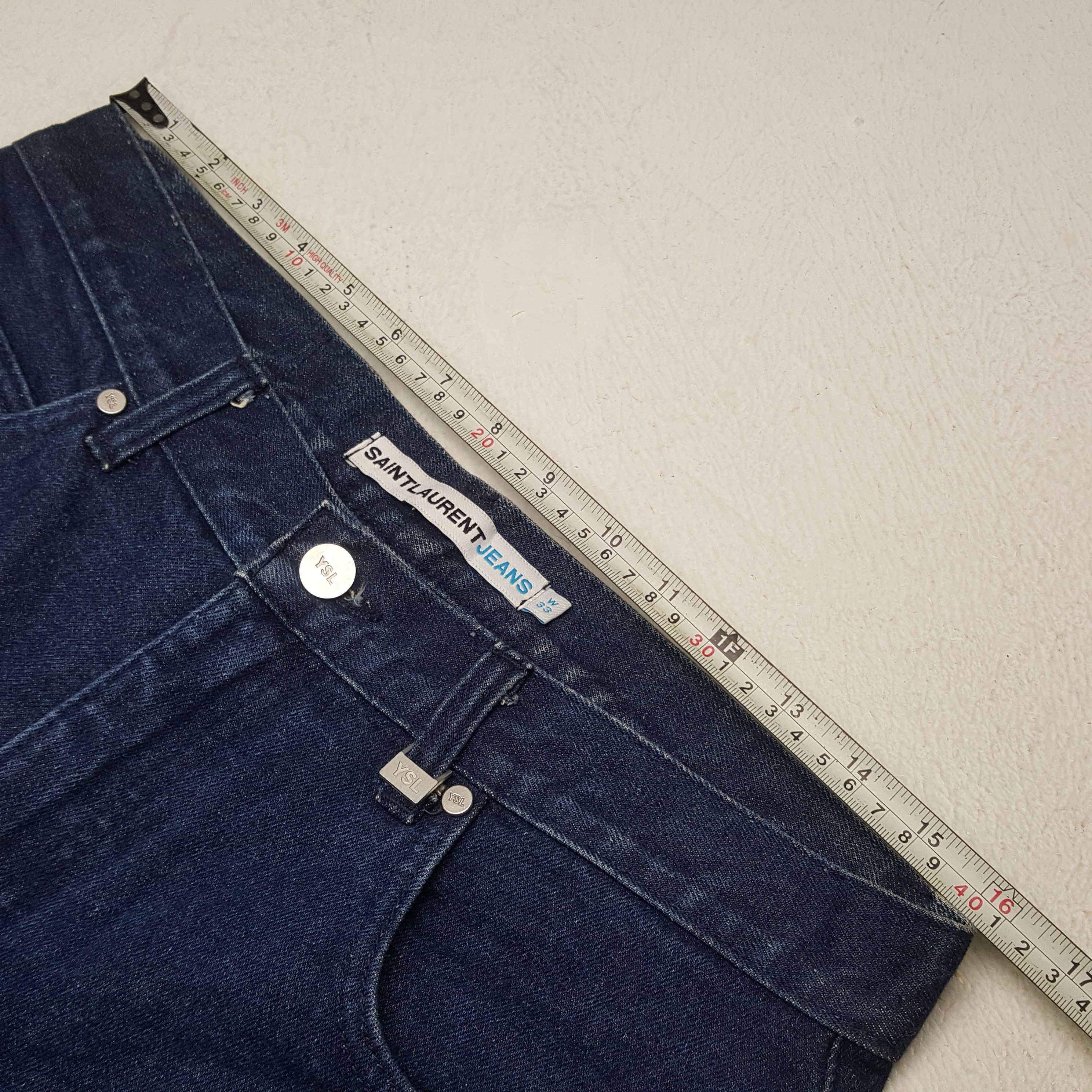 Designer × Vintage Vintage SAINT LAURENT Italian Fashion Brand Jeans C280N33 Size US 32 / EU 48 - 7 Thumbnail