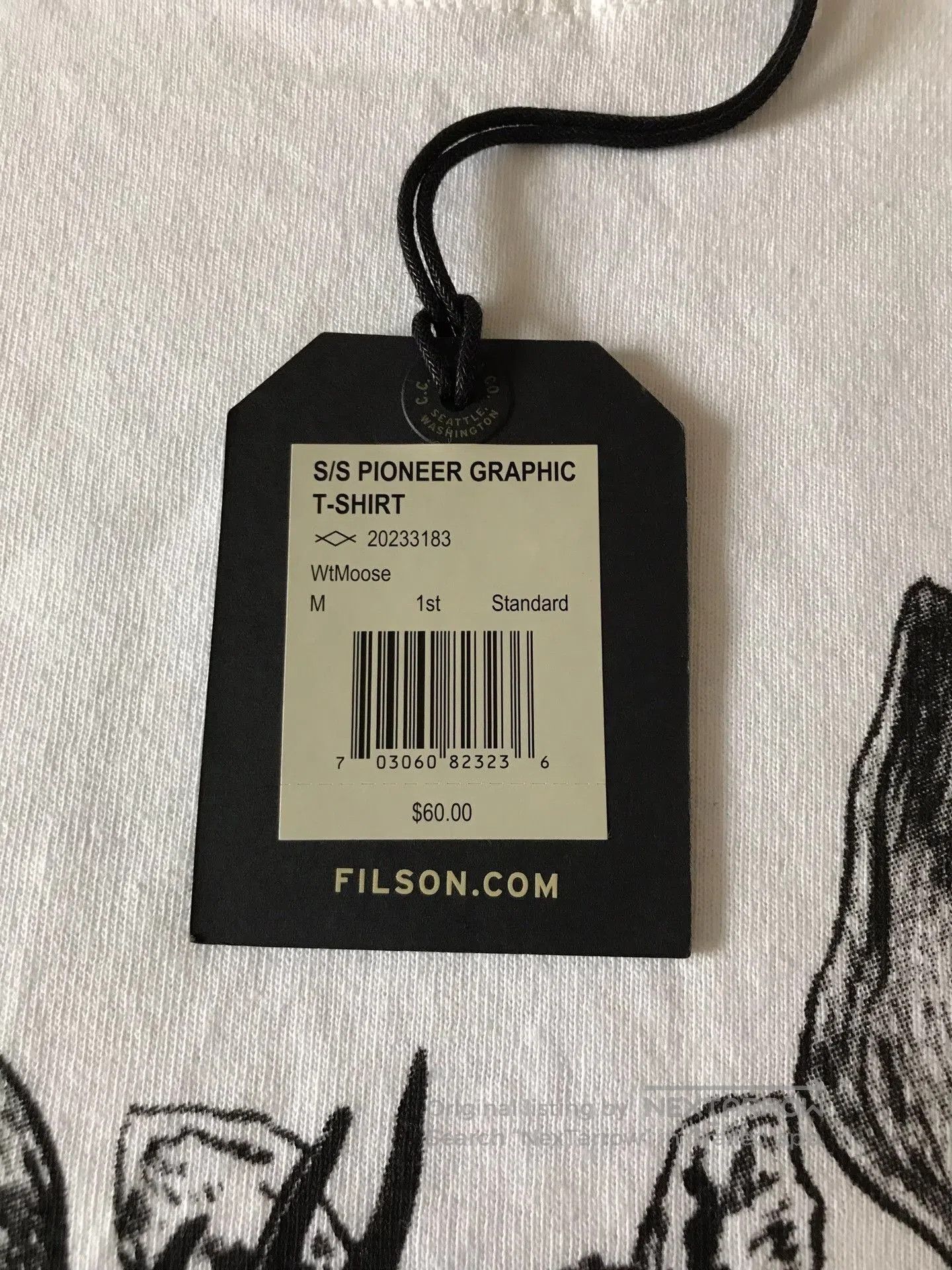 Filson Filson 20233183 White Elk Print T. Size US M / EU 48-50 / 2 - 7 Thumbnail