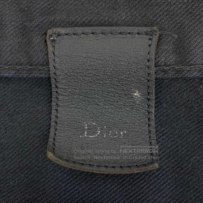 Dior Dior Black cotton casual denim trousers Size US 33 - 6 Thumbnail