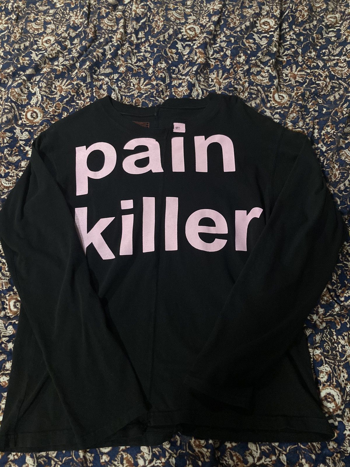 image of Joy Divizn “Pain Killer” Long Sleeve in Black, Men's (Size Medium)