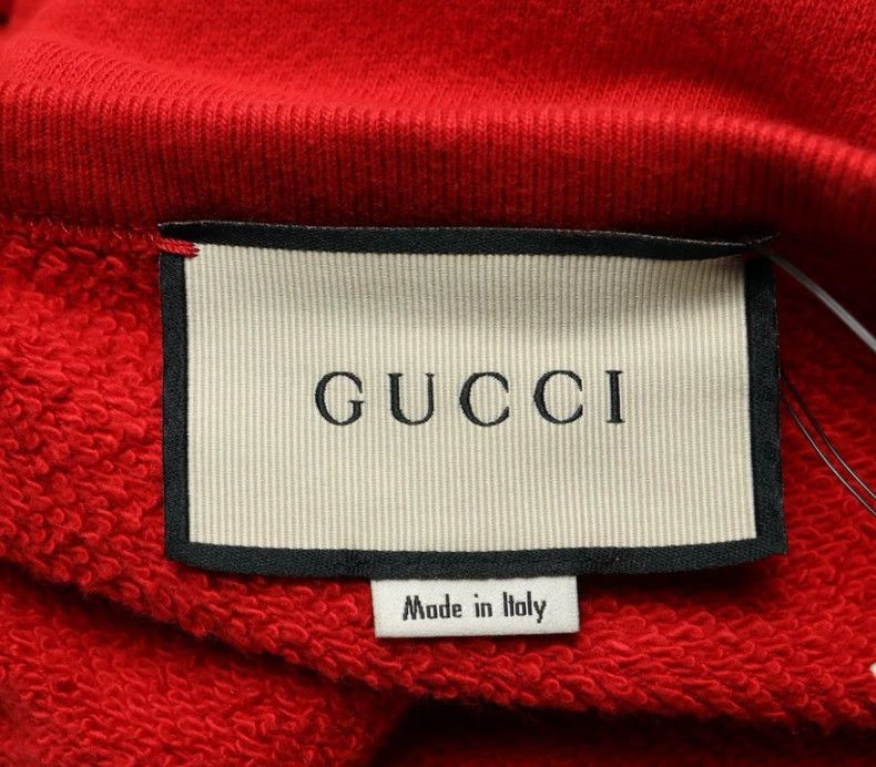 Gucci GucciRed flower fairy printed sweatshirt 2503-Nextarrow Size US S / EU 44-46 / 1 - 4 Thumbnail