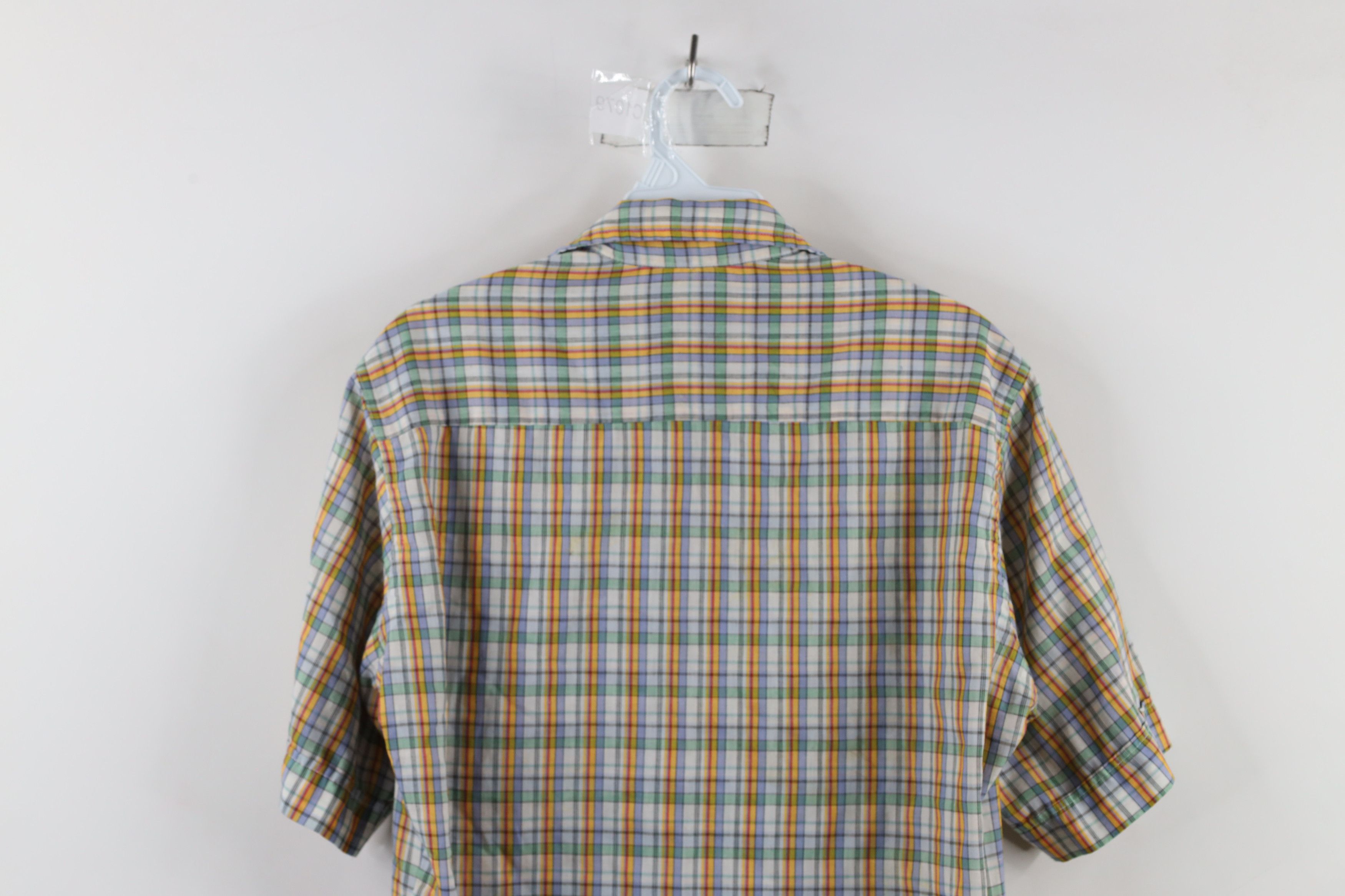 Levi's × Vintage Vintage 70s Levis Short Sleeve Western Button Shirt USA Size US M / EU 48-50 / 2 - 9 Thumbnail