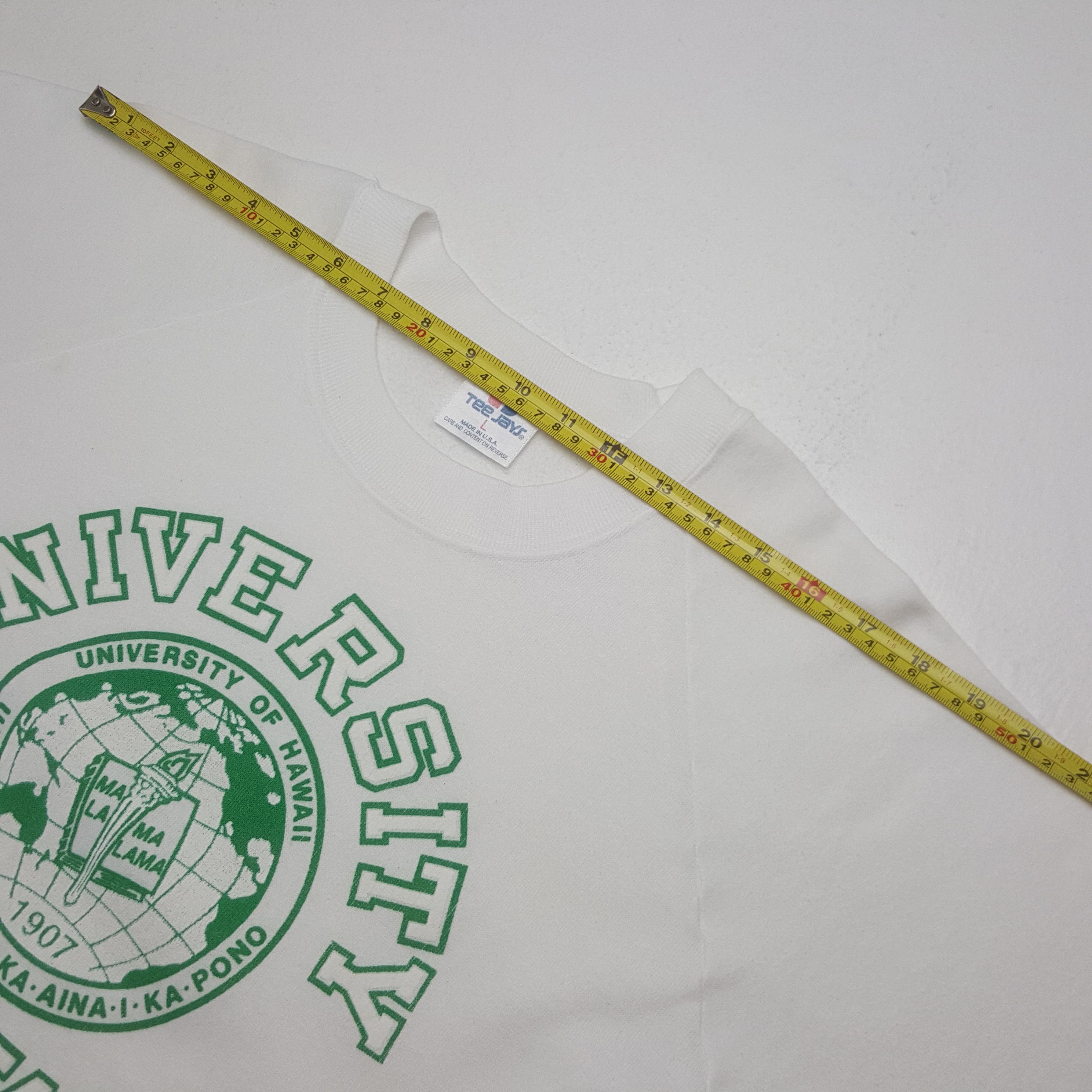TEE JAYS Vintage University Hawai Sweatshirt Size US M / EU 48-50 / 2 - 6 Thumbnail