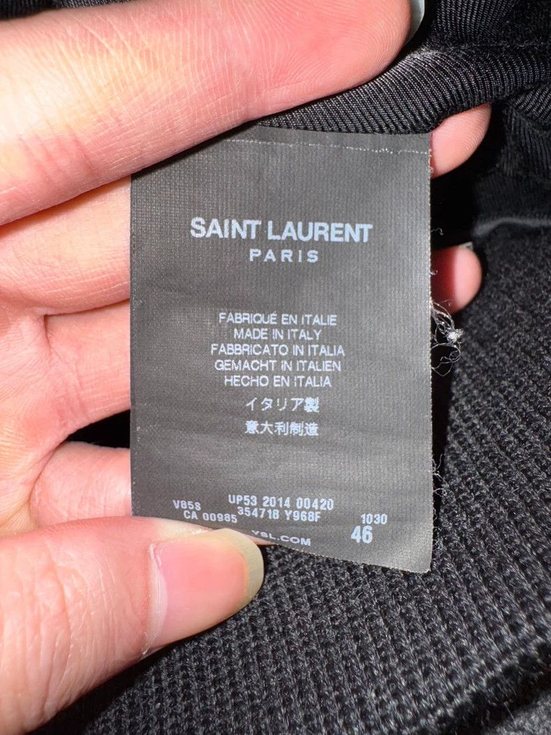 Saint Laurent Paris saint laurent paris14fw snowflake patchwork black grey Tedd Size US S / EU 44-46 / 1 - 8 Thumbnail