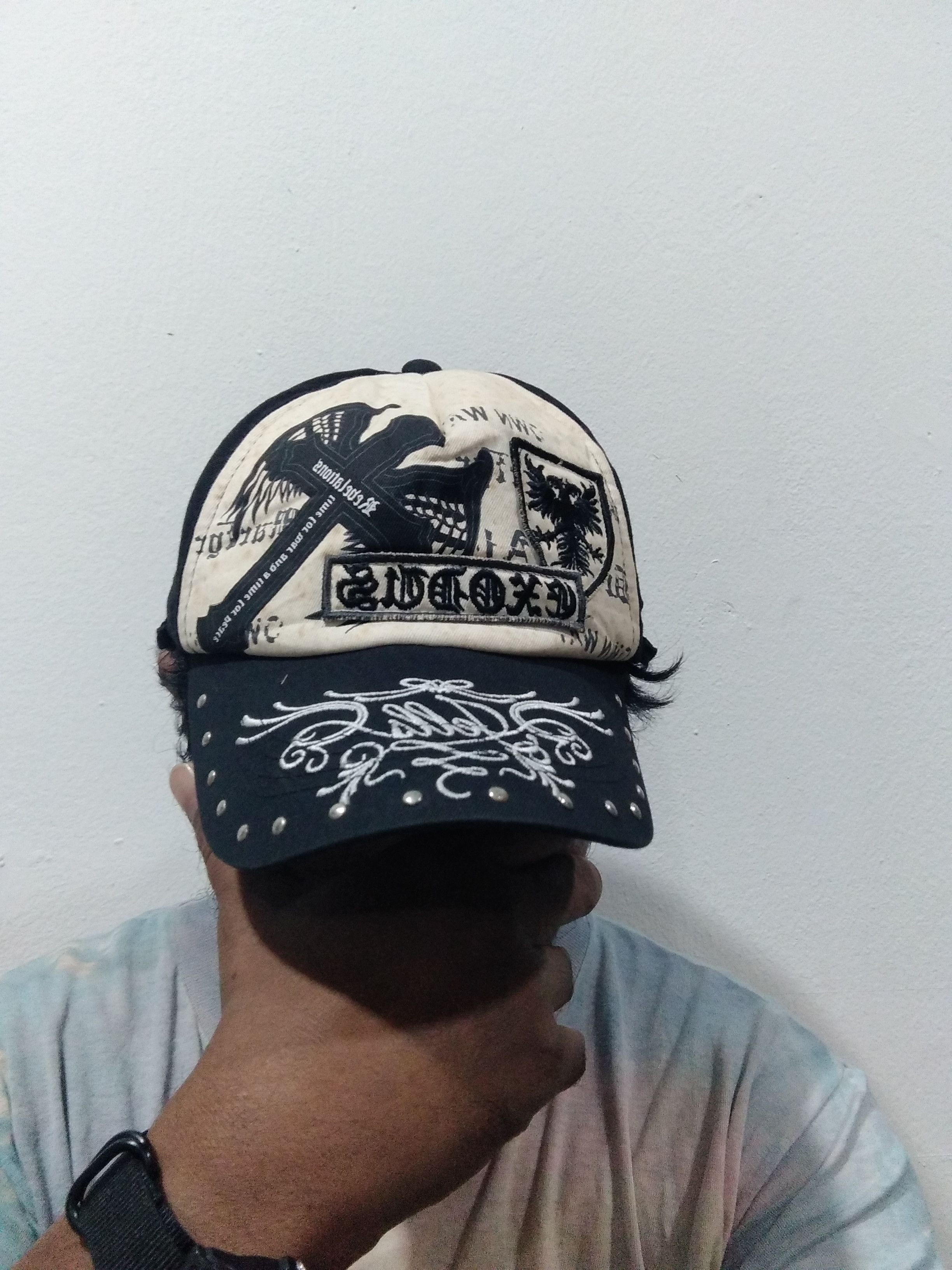Band Tees × Exodus Vintage exodus band hats cap Size ONE SIZE - 2 Thumbnail