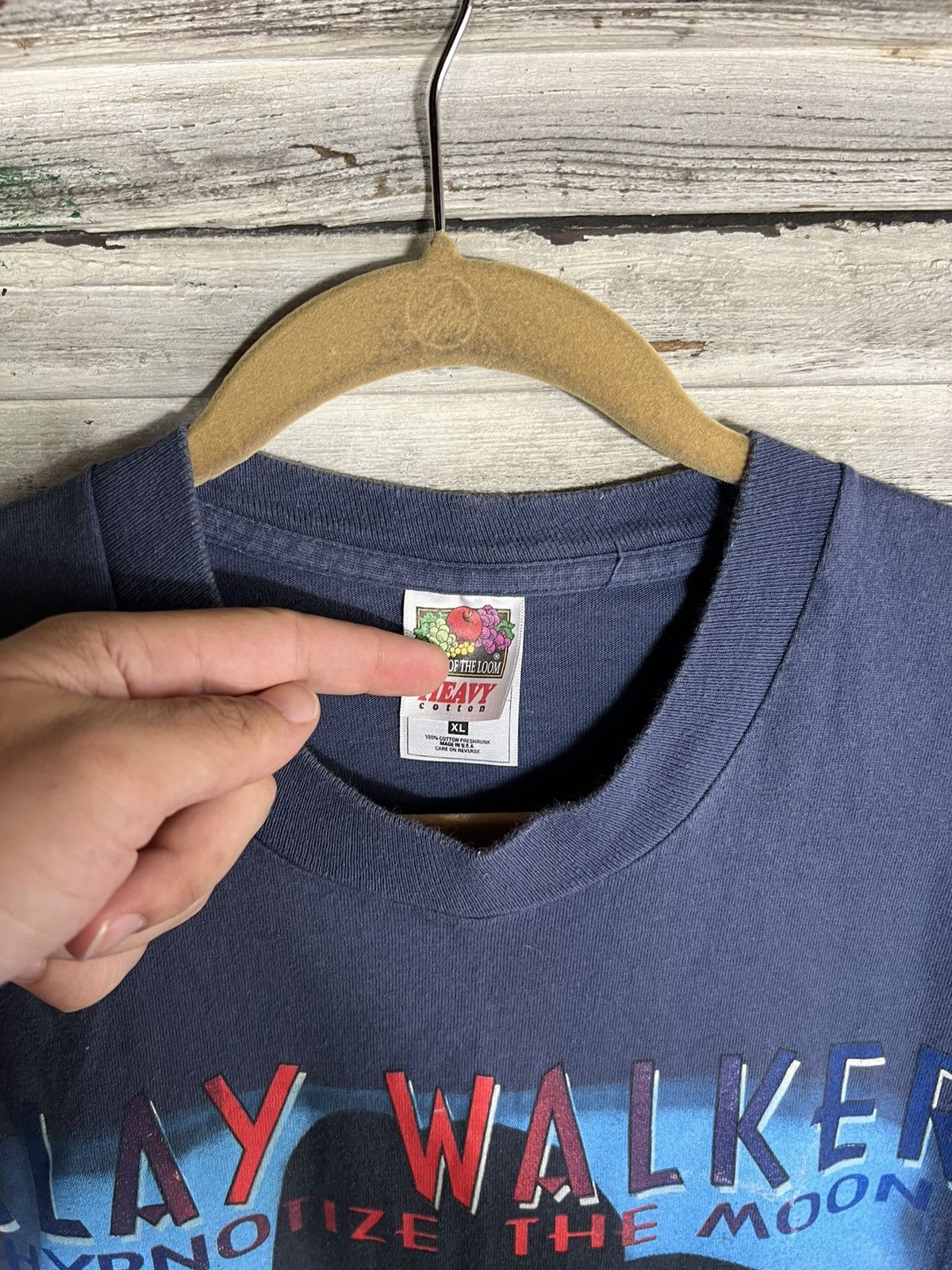 Band Tees × Vintage Vintage Clay Walker Shirt Size US XL / EU 56 / 4 - 5 Thumbnail