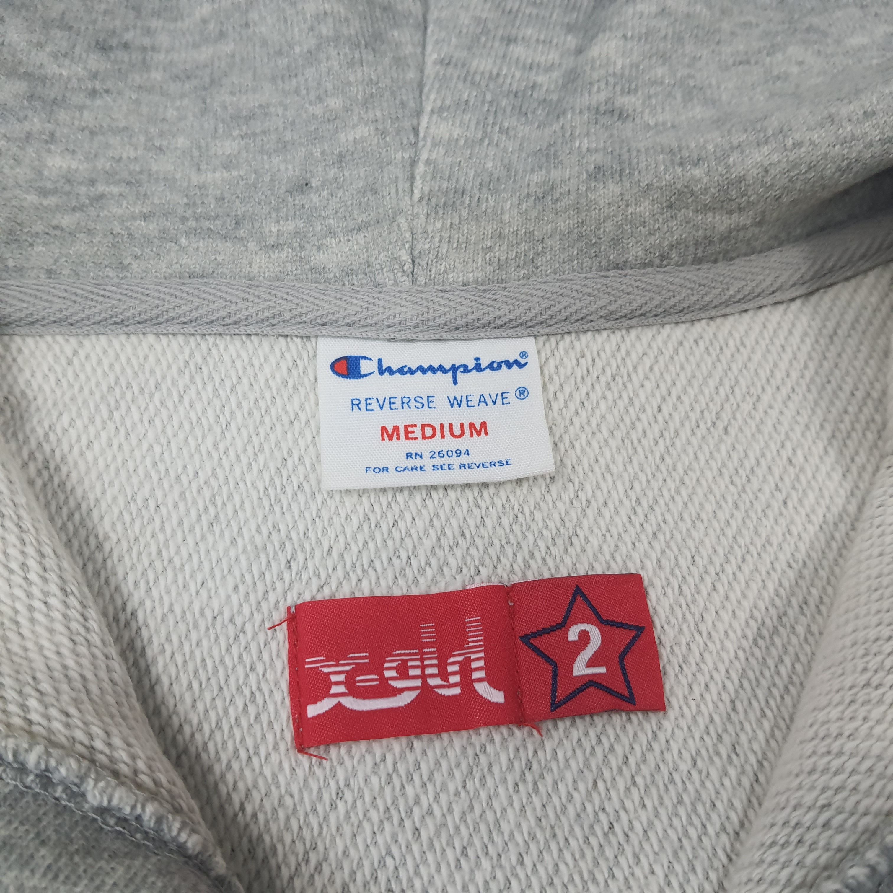 Champion × Japanese Brand × Vintage Vintage X-Girl x Champion Button Jacket Hoodie Size US S / EU 44-46 / 1 - 6 Thumbnail