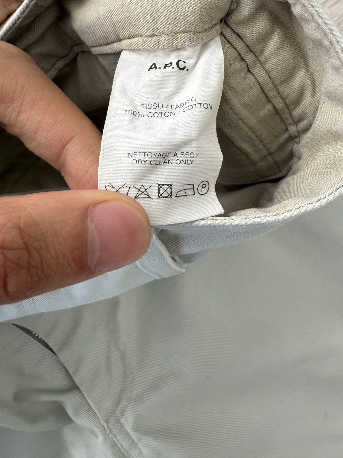 A.P.C. A.P.C. Slim Pocket Chino Size US 30 / EU 46 - 3 Thumbnail