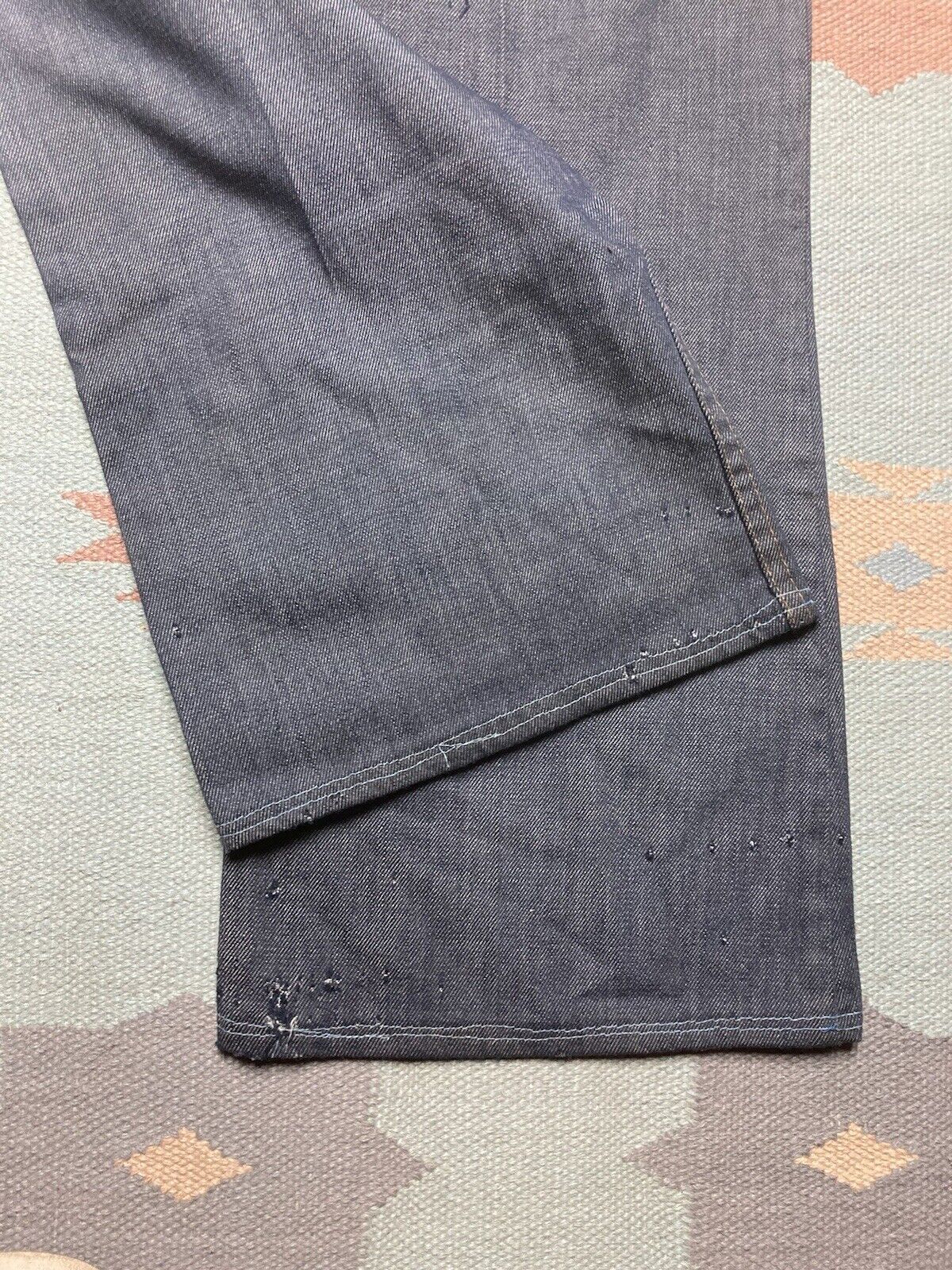 Levi's × Vintage 1970s Levi’s big E jeans 546 orange tab bootcut dark 38x29 Size US 38 / EU 54 - 2 Thumbnail