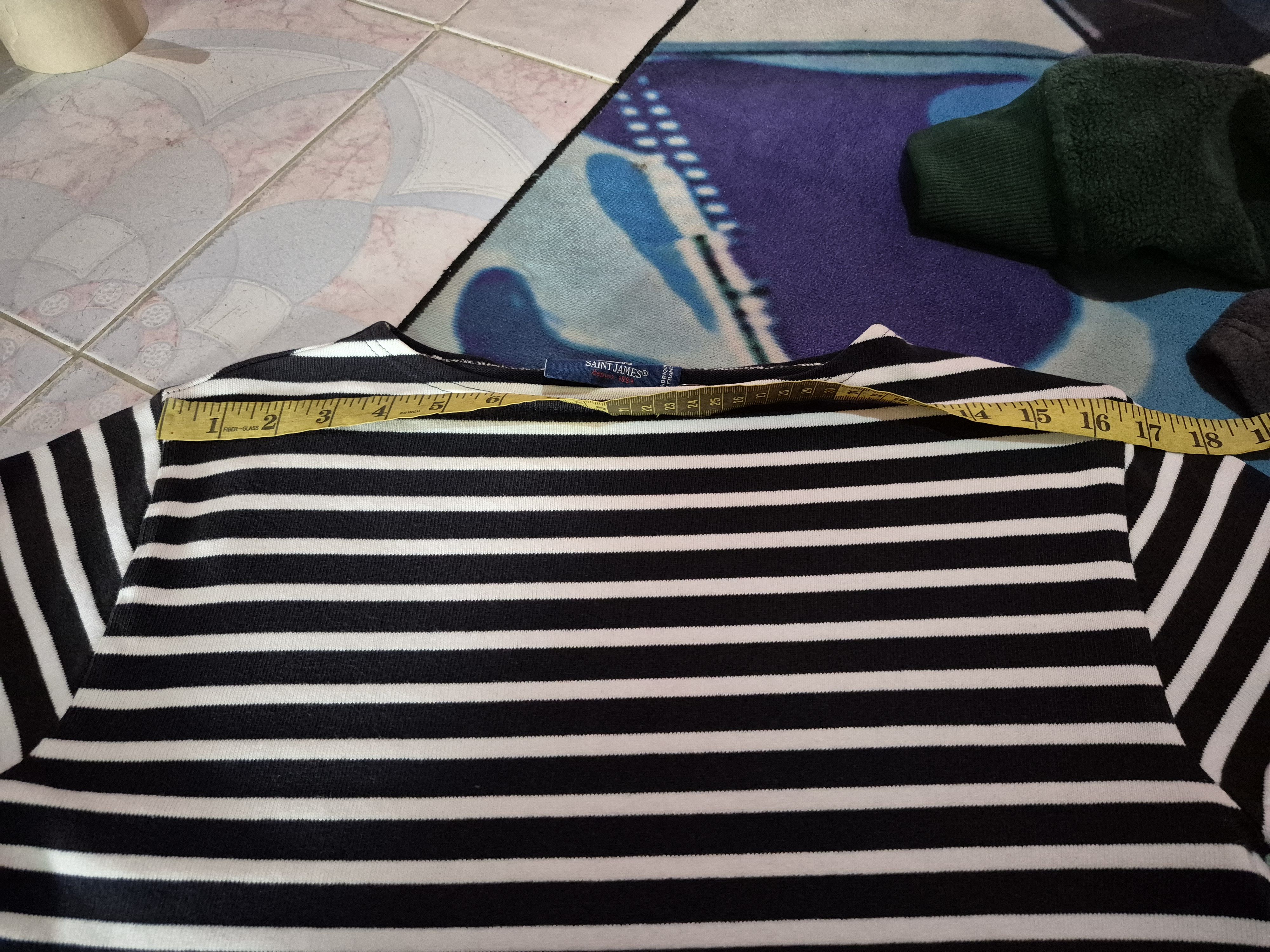 Saint James 🔥 Saint James Stripes Sailor Longsleeves Tee Size US XS / EU 42 / 0 - 11 Thumbnail