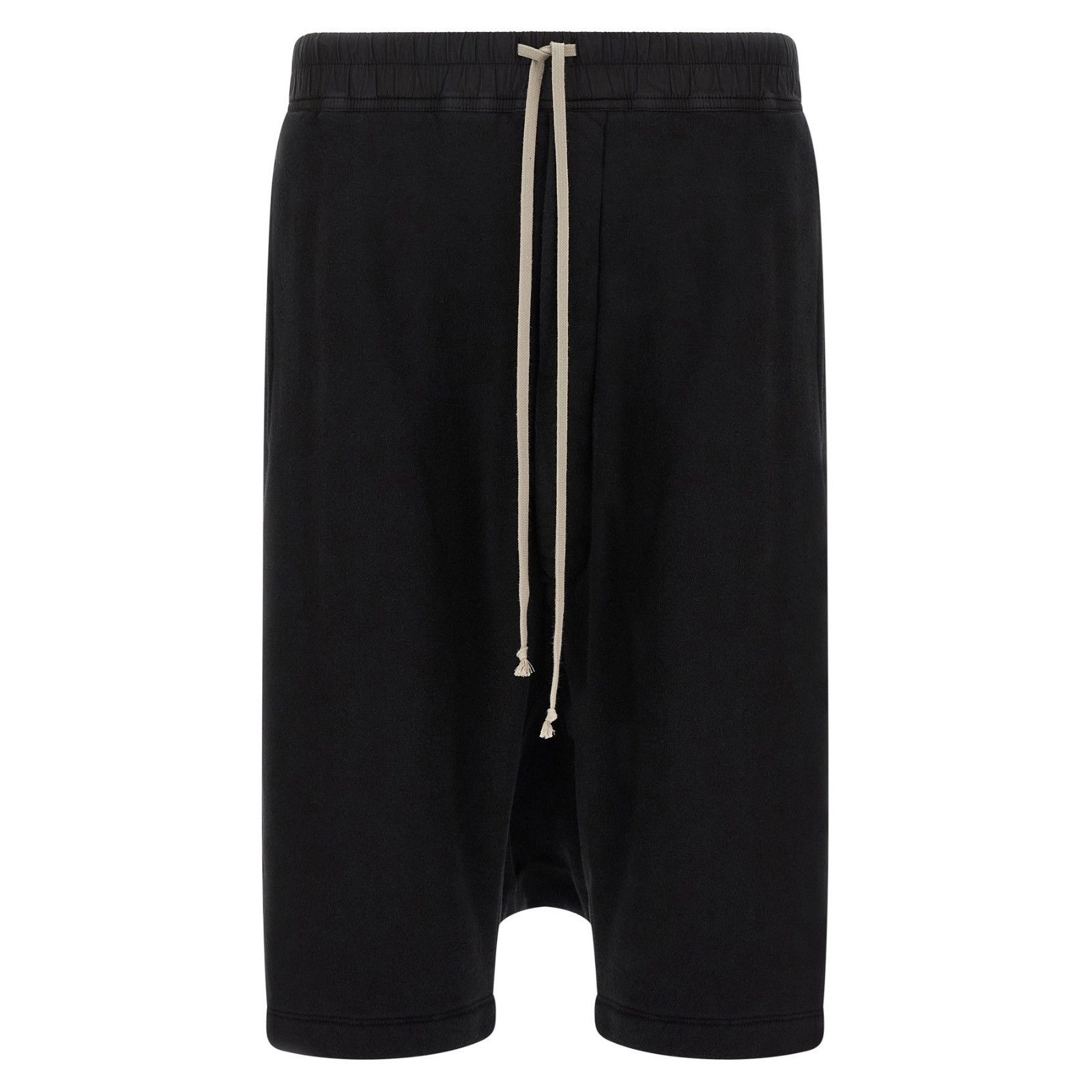 RICK OWENS DRKSHDW Concordians Black Cotton Pods Shorts New