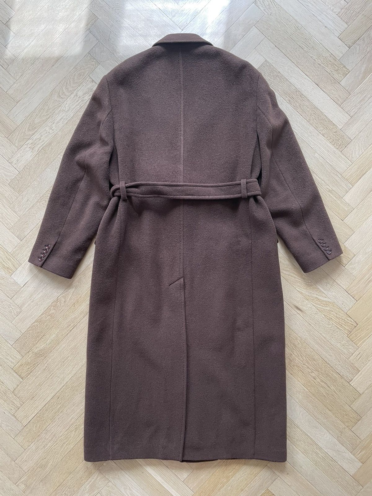 Manteau Acne Studios En Laine/cashmere - Taille 38, Bleu, Neuf Avec Défauts