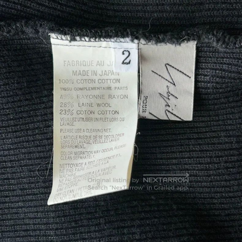 Yohji Yamamoto YOHJI YAMAMOTO Worn Out Soldier Striped Texture Suit Size US M / EU 48-50 / 2 - 6 Thumbnail