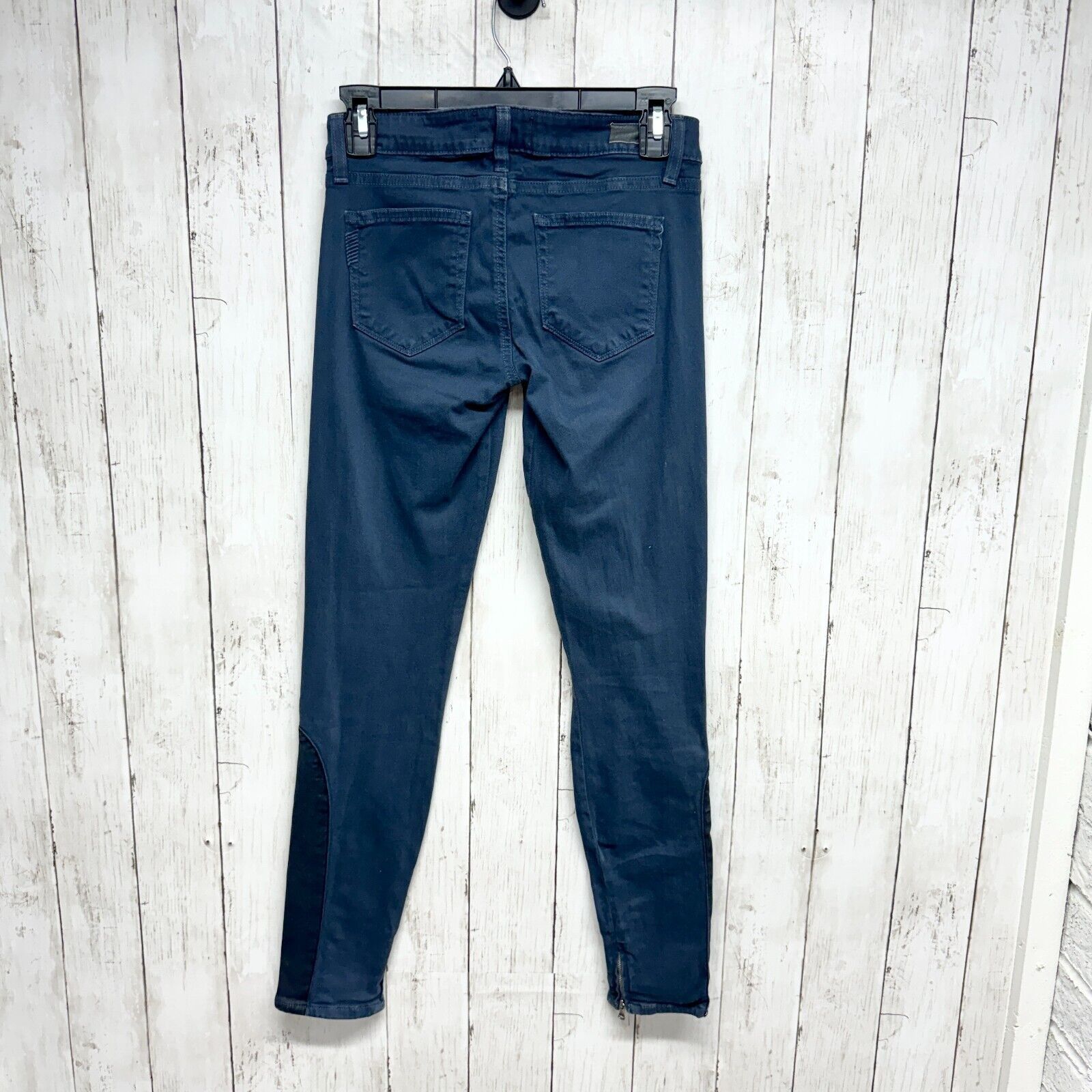 Paige Paige Jeans Sz 25 Mid Rise Blue Ankle Cut Skinny Equestrian Size 25" / US 0 / IT 36 - 4 Thumbnail