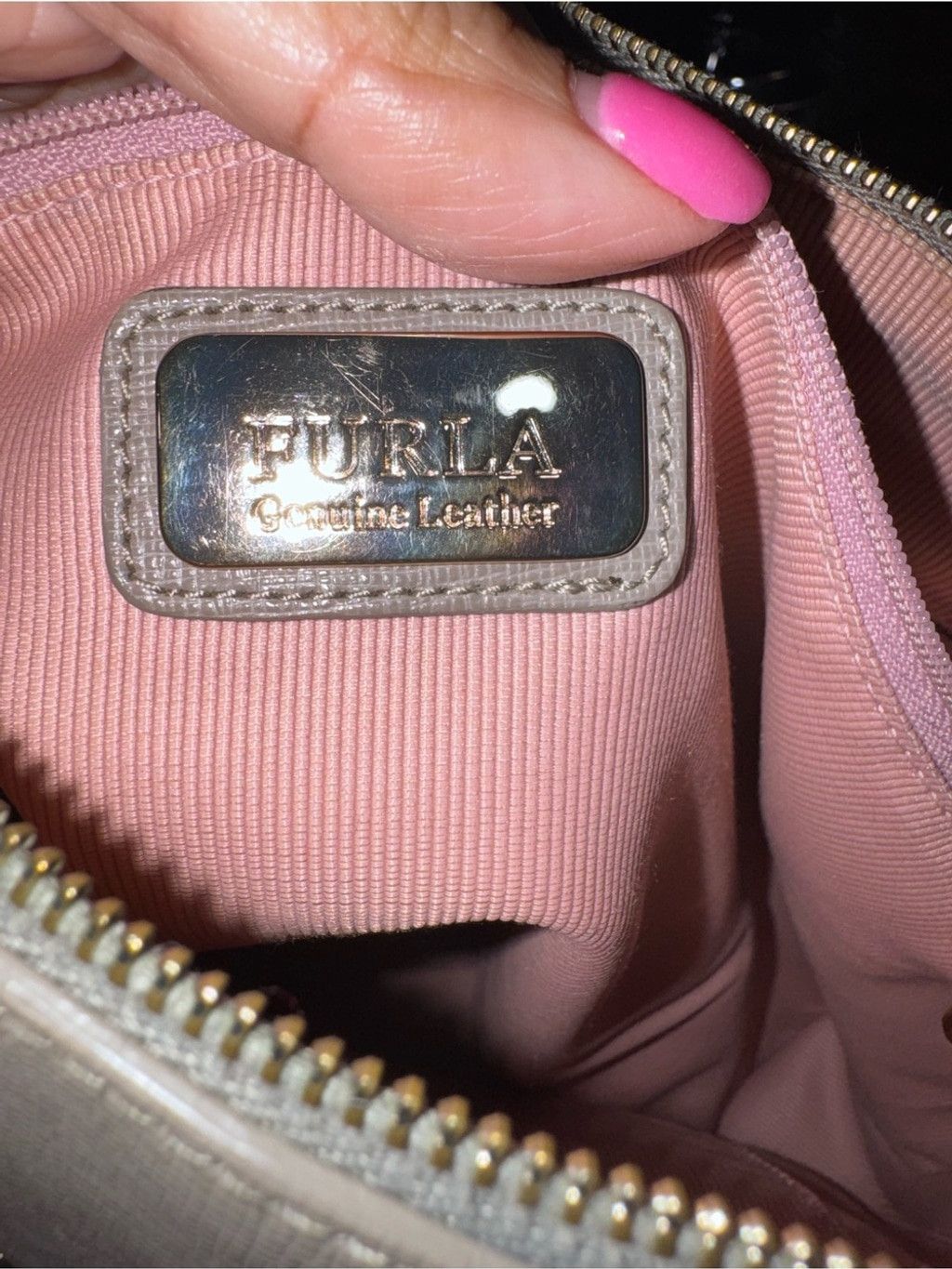 Furla Furla Minerva Tote Grey Size ONE SIZE - 10 Thumbnail