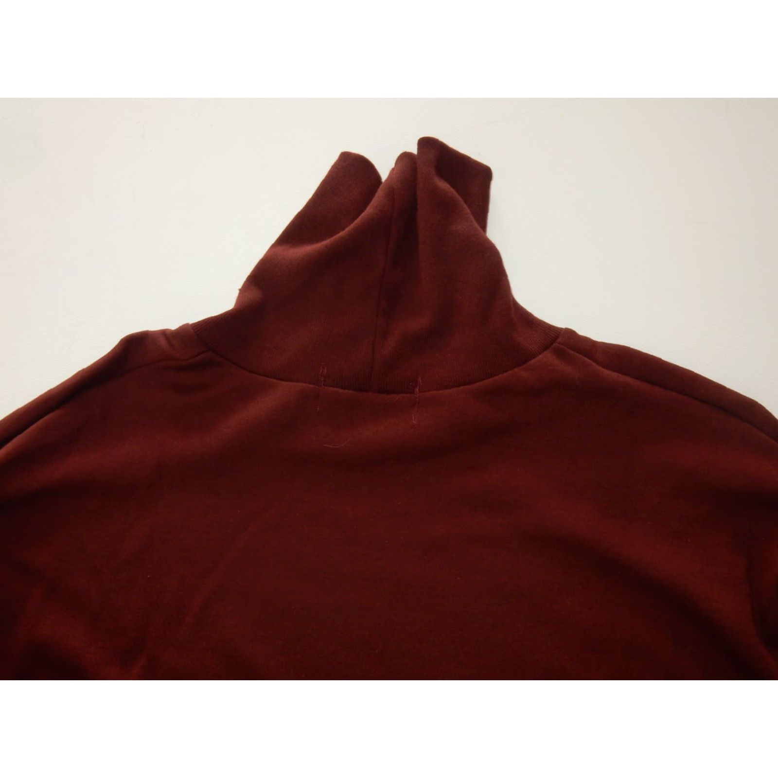 Polo Ralph Lauren VINTAGE Polo Ralph Lauren Sweater Men XLT Big & Tall USA Made Red Cotton Turtleneck Pullover Mens Size US XL / EU 56 / 4 - 3 Thumbnail