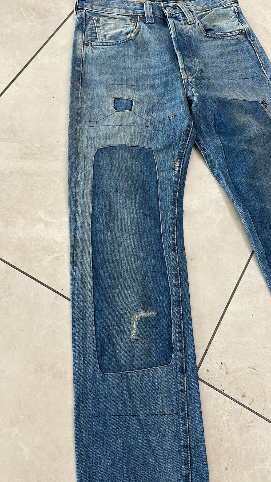Levi's Vintage Clothing LVC Levi's Vintage Clothing 1947 501XX BigE Selvedge Jeans Size US 28 / EU 44 - 3 Thumbnail