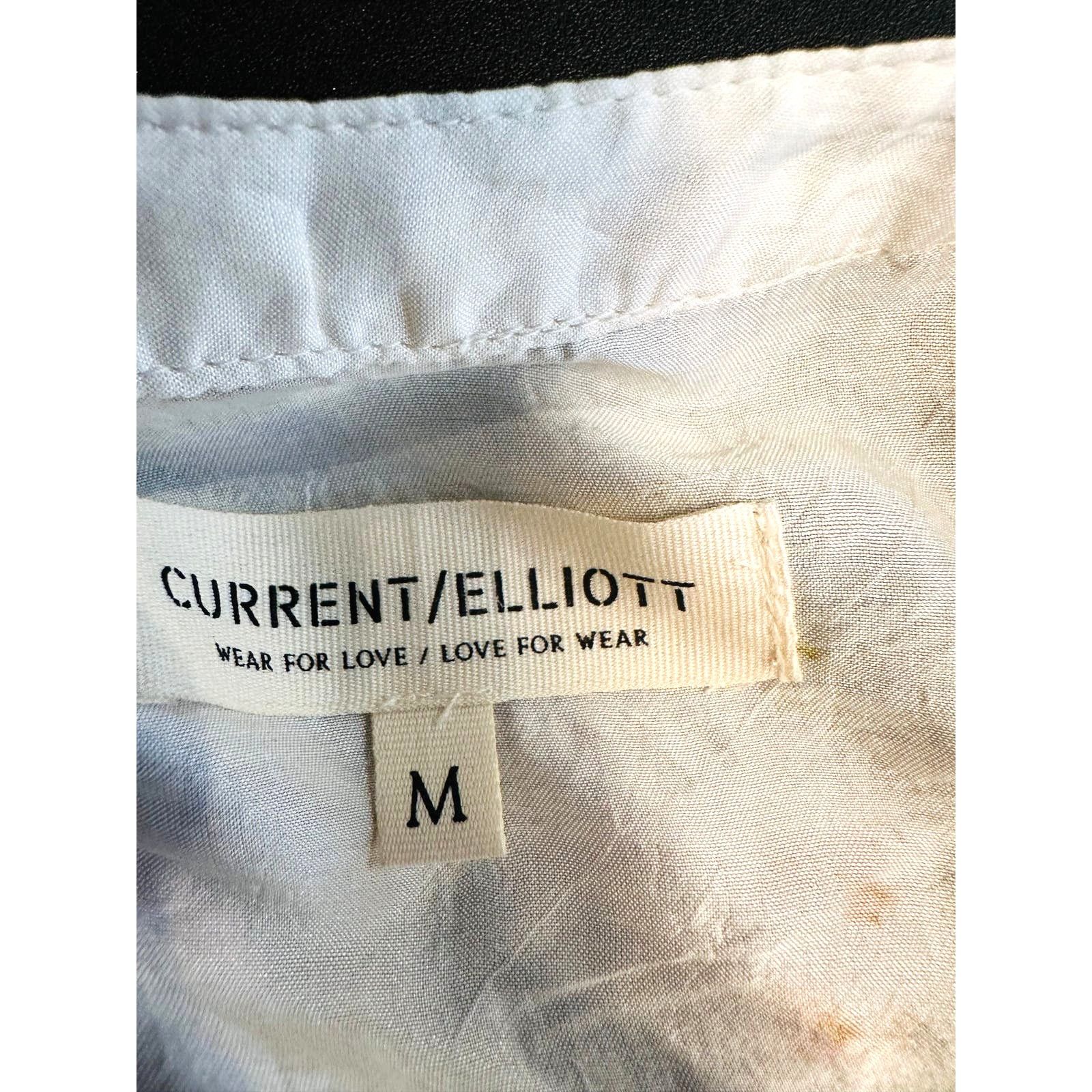 Other Current Elliott The Settler 100% Silk Top Rose Steam Multi M Size M / US 6-8 / IT 42-44 - 14 Thumbnail