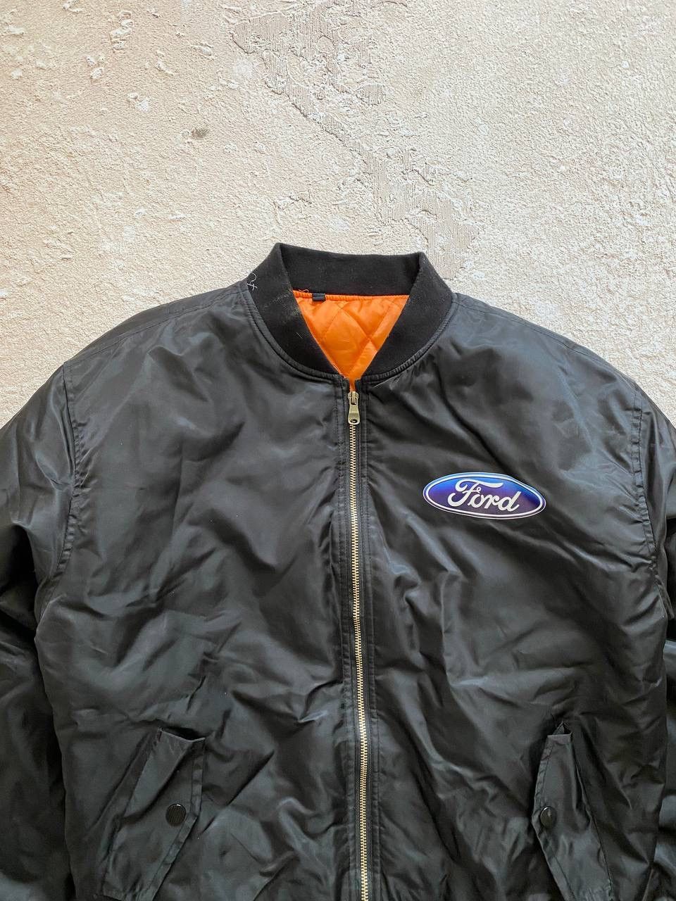 Vintage Racing Ma-1 Ford Motorsports Nascar distressed jacket Size US L / EU 52-54 / 3 - 7 Thumbnail