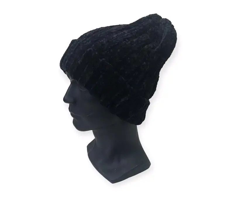 Japanese Brand × Vintage Japanese Brand Plain Beanie Hat Size ONE SIZE - 1 Thumbnail