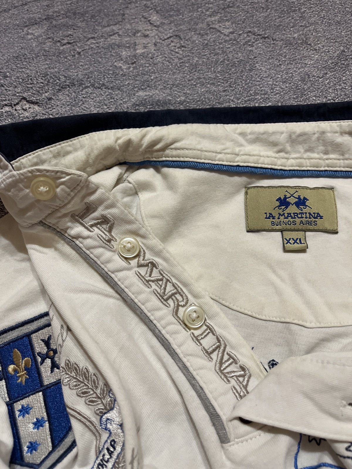 La Martina × Vintage Vintage La Martina Australian Polo Team Polo T-shirt Size US XXL / EU 58 / 5 - 12 Thumbnail