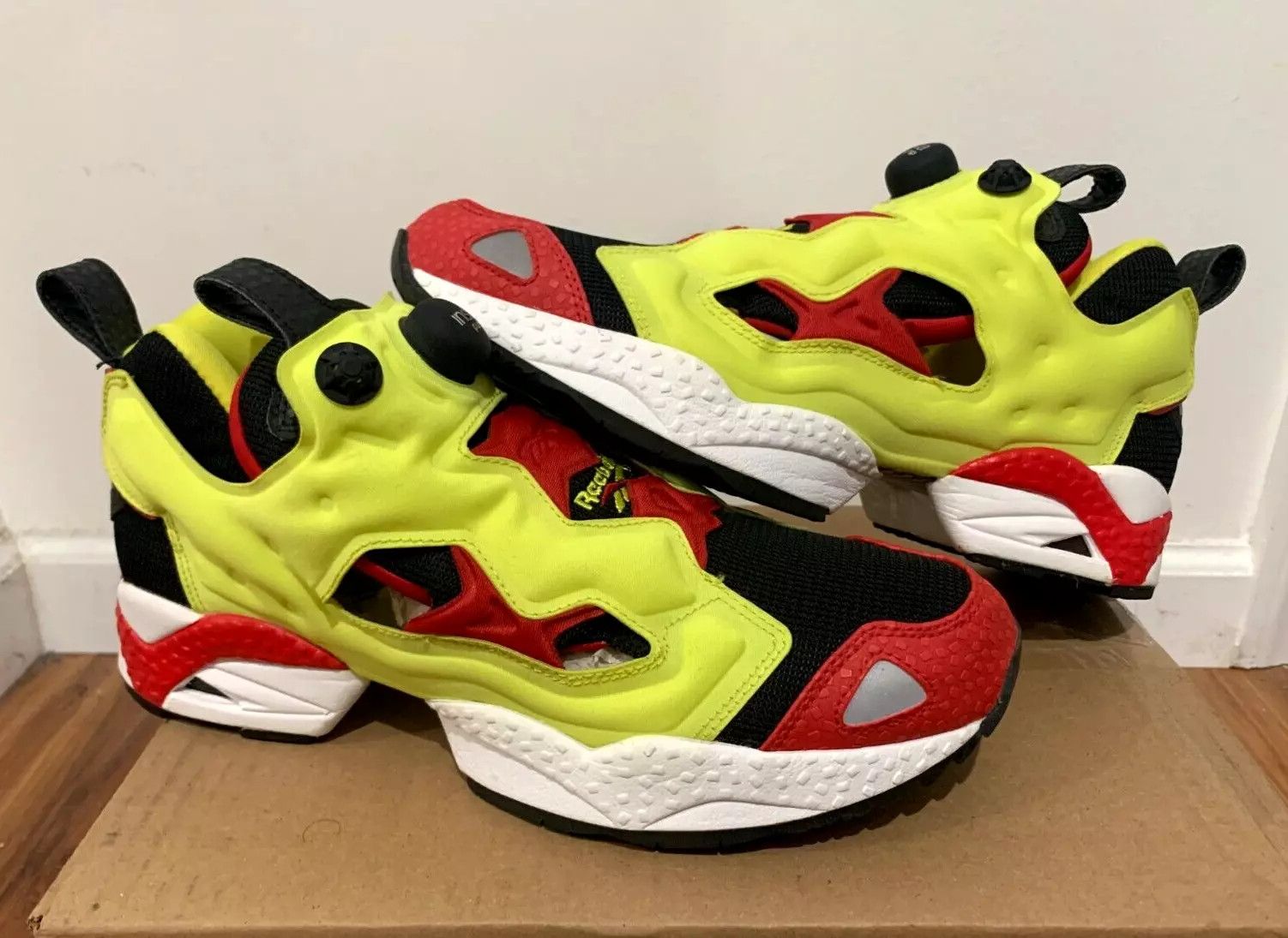 Reebok Vintage Instapump Fury V2 Citron Limited Edition 2012 Grailed