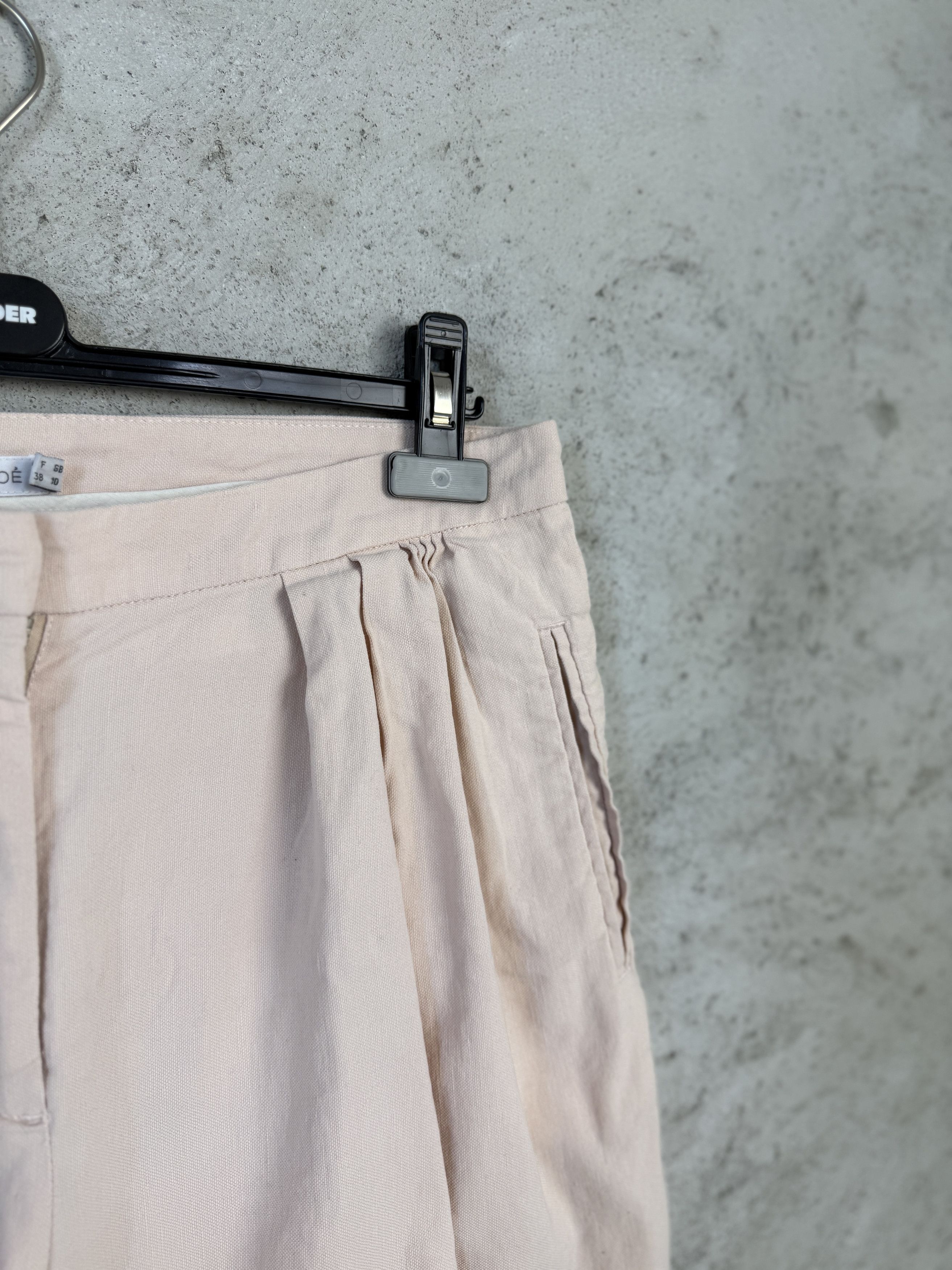 See by Chloe See by Chloe cotton linen shorts bermudas Size 28" / US 6 / IT 42 - 2 Thumbnail