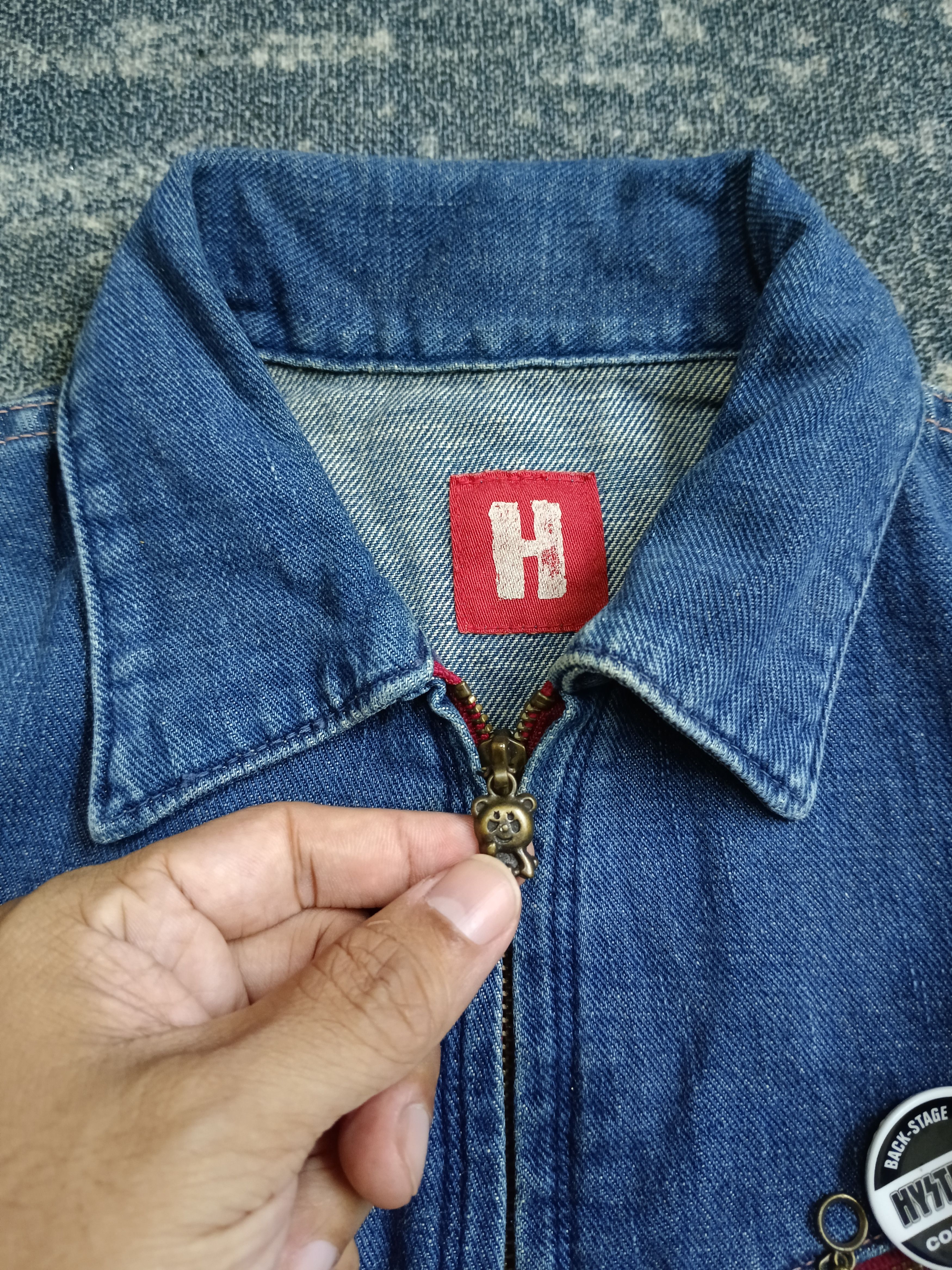 Hysteric Glamour HYSTERIC GLAMOUR DENIM JACKET Size S / US 4 / IT 40 - 6 Thumbnail