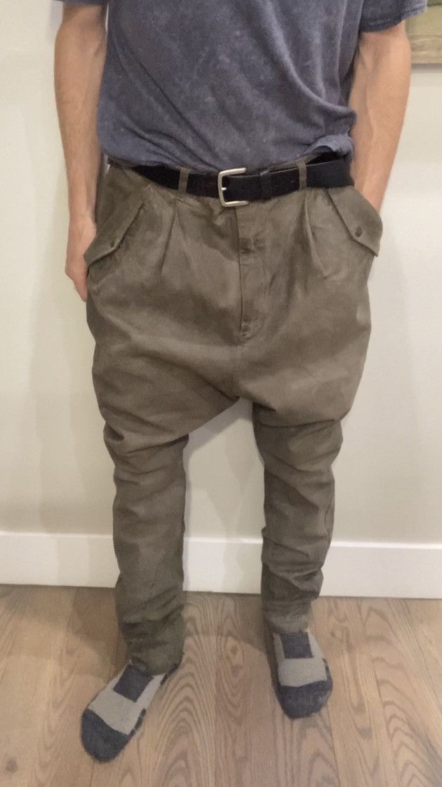 Glamb Simon paraffin wax pants