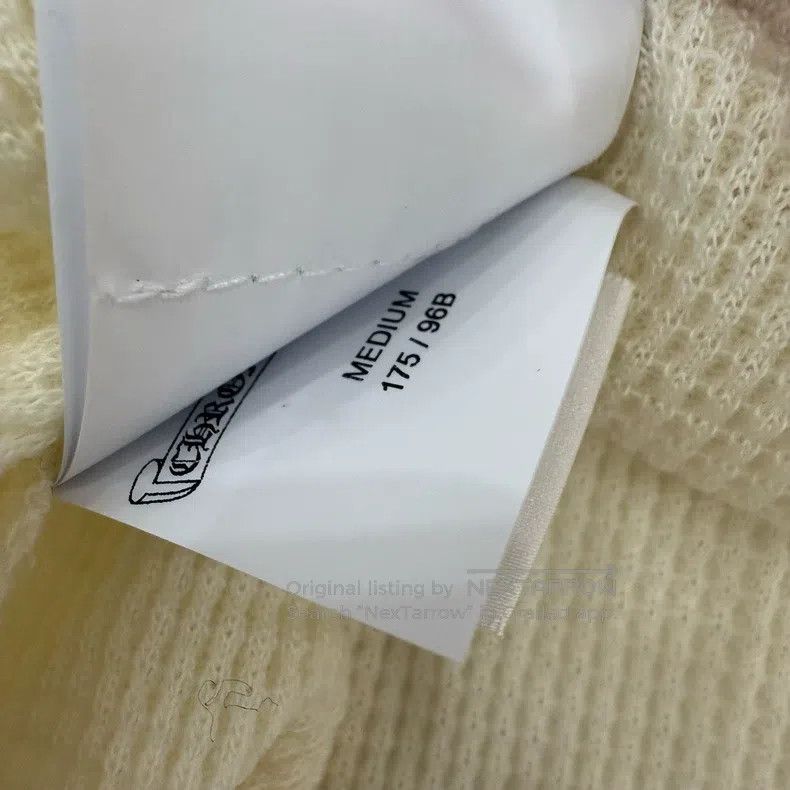 Chrome Hearts CHROME HEARTS Size M White waffle long sleeves Size US M / EU 48-50 / 2 - 4 Thumbnail
