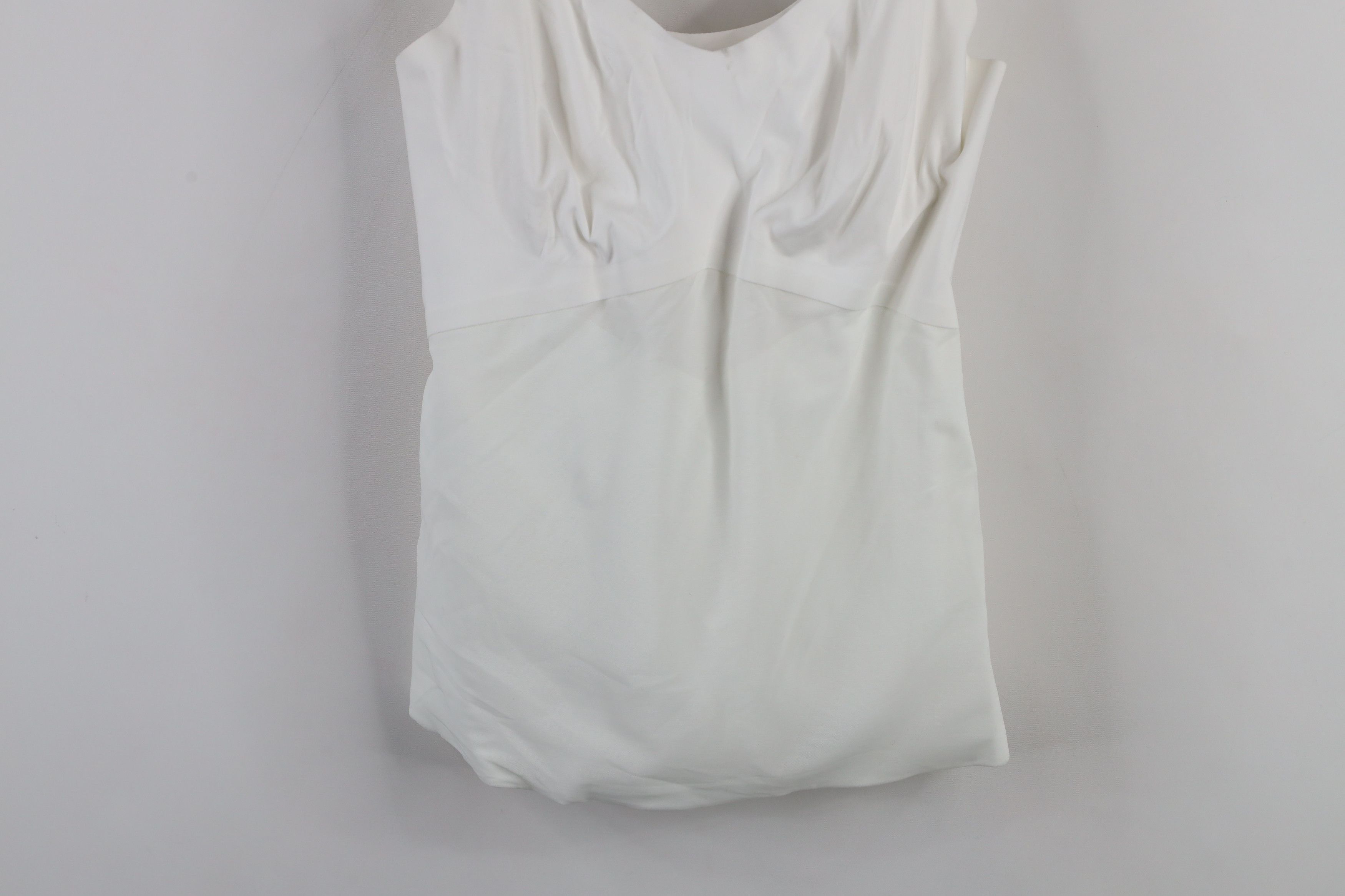 Vintage New with Defects Honeylove LiftWear Tank Top Shirt White Size L / US 10 / IT 46 - 3 Thumbnail