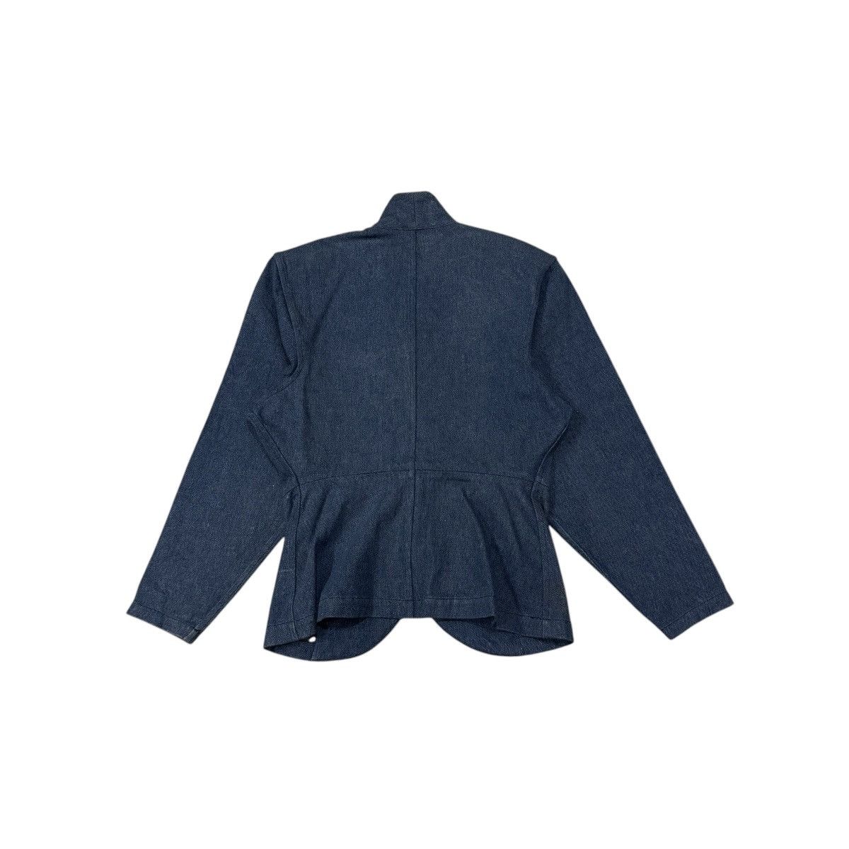 Y's Vintage Y’s Sample By Yohji Yamamoto Mandarin Denim Jacket Size M / US 6-8 / IT 42-44 - 11 Thumbnail