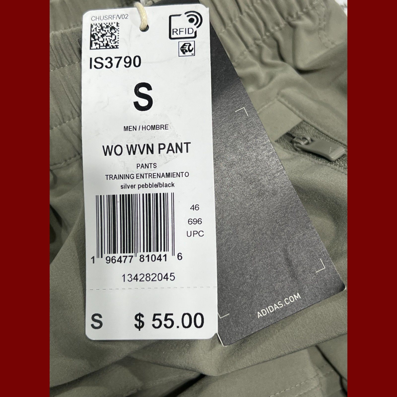 Adidas Adidas - Men's Mid-Rise Workout Pant - Light Green - Small Size ONE SIZE - 11 Thumbnail