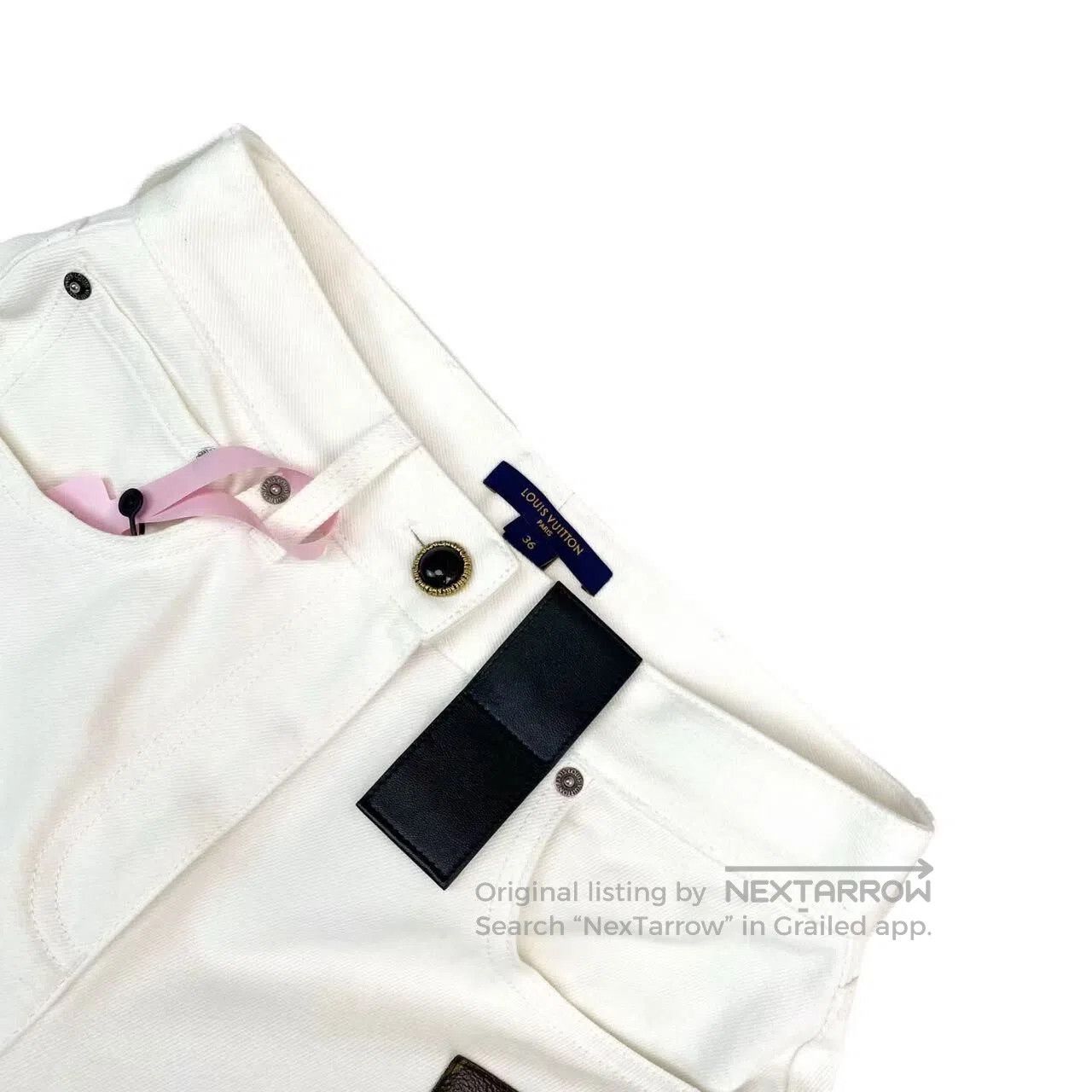 Louis Vuitton Louis Vuitton Presbyopia patchwork jeans| Size 24" / US 00 / IT 34 - 3 Thumbnail