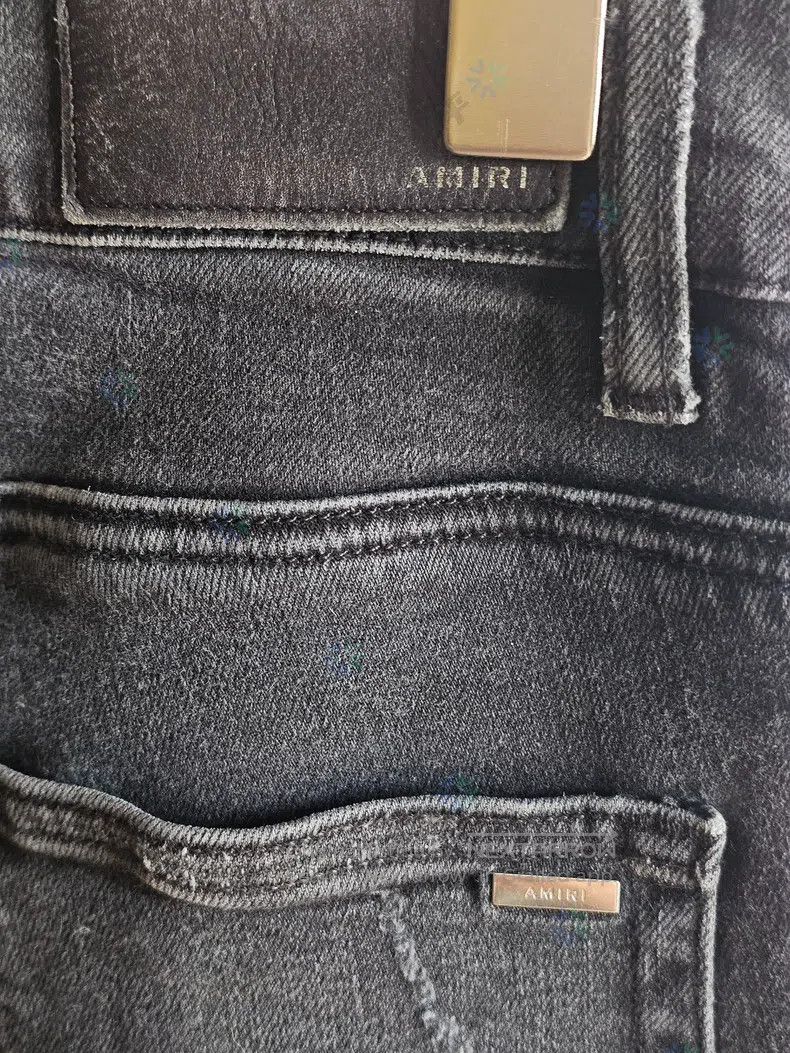 Amiri Amiri Size 30 Black hole-ridden jeans Size US 30 / EU 46 - 5 Thumbnail
