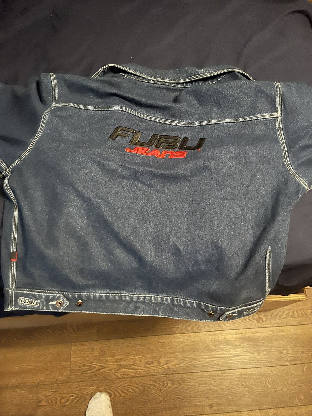 Fubu × Vintage Vintage Fubu Jean jacket Size US XL / EU 56 / 4 - 1 Thumbnail