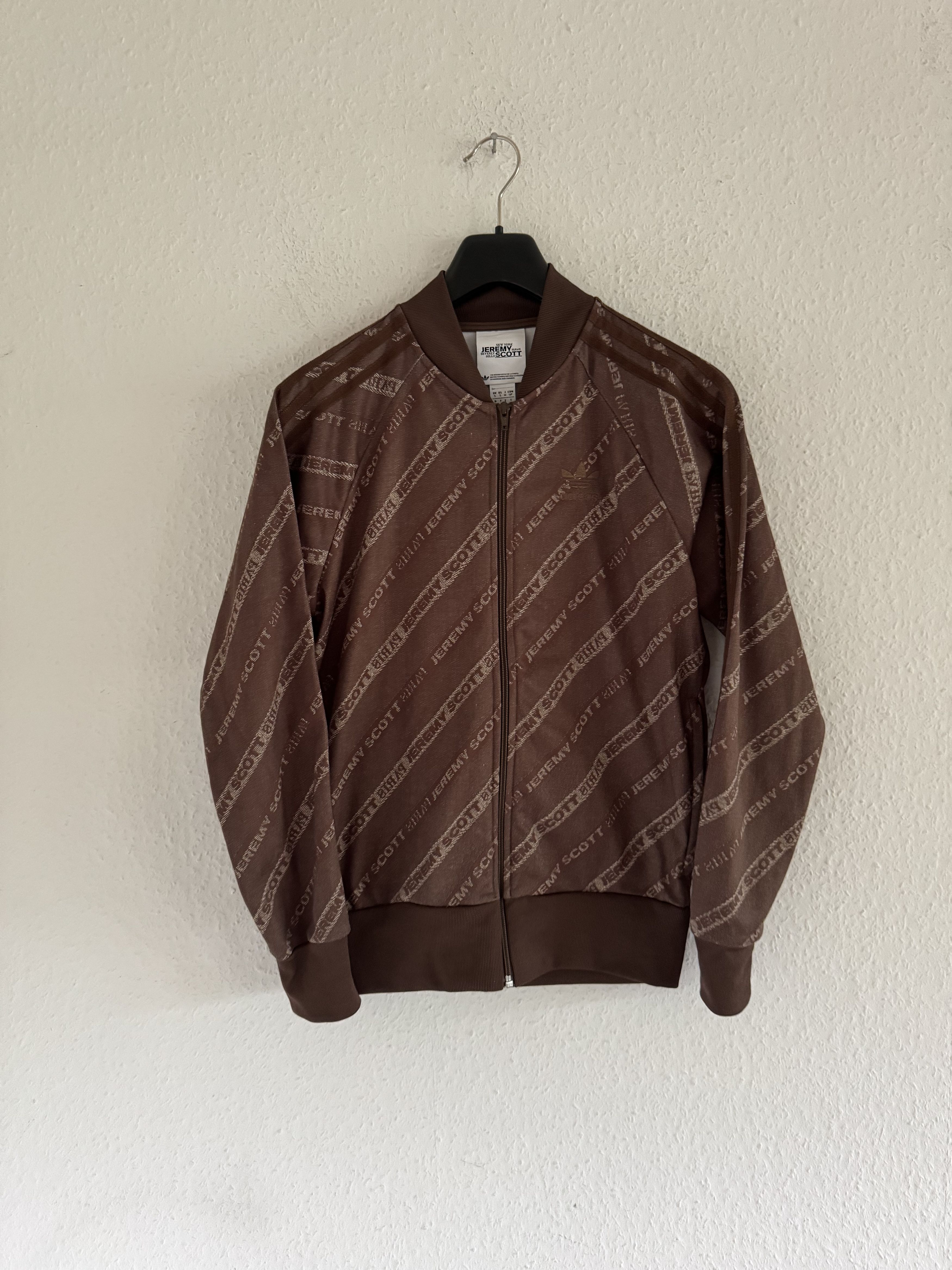 Adidas × Jeremy Scott Logo Tape Track Jacket Size US S / EU 44-46 / 1 - 3 Thumbnail