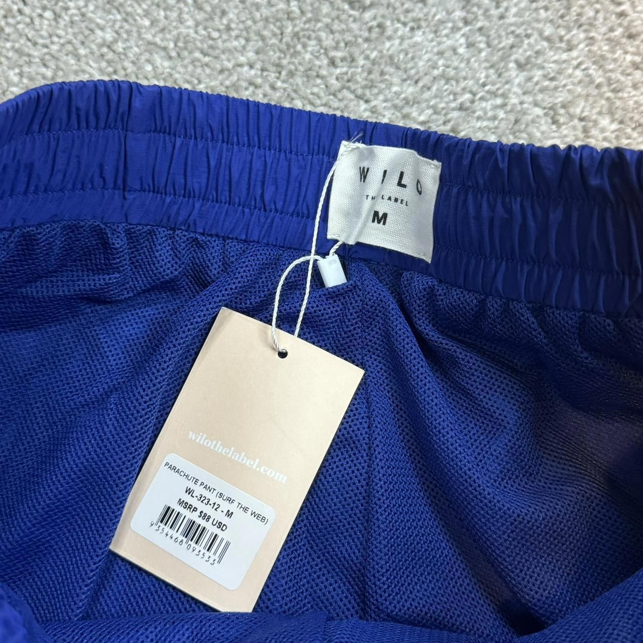 Japanese Brand × Vintage VTG Y2K Nylon Parachute Pants Track Pants Size US 32 / EU 48 - 5 Thumbnail