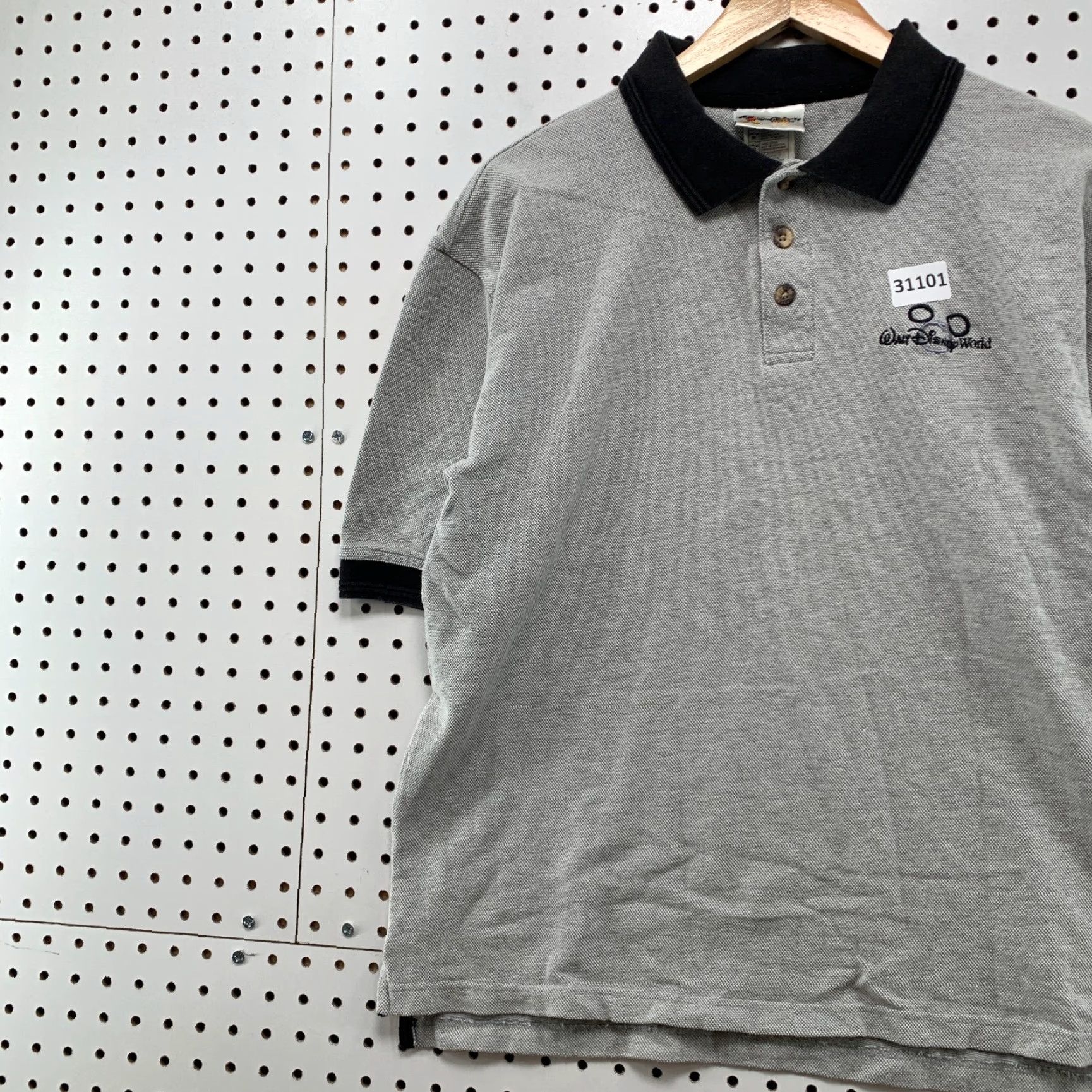 Disney VINTAGE Walt Disney World Polo Shirt Mens Medium Gray Embroidered Polo Shirt Mens Gray Disney World Polo 20.5x25.5 Embroidered Mens Medium Gray Size US M / EU 48-50 / 2 - 2 Thumbnail