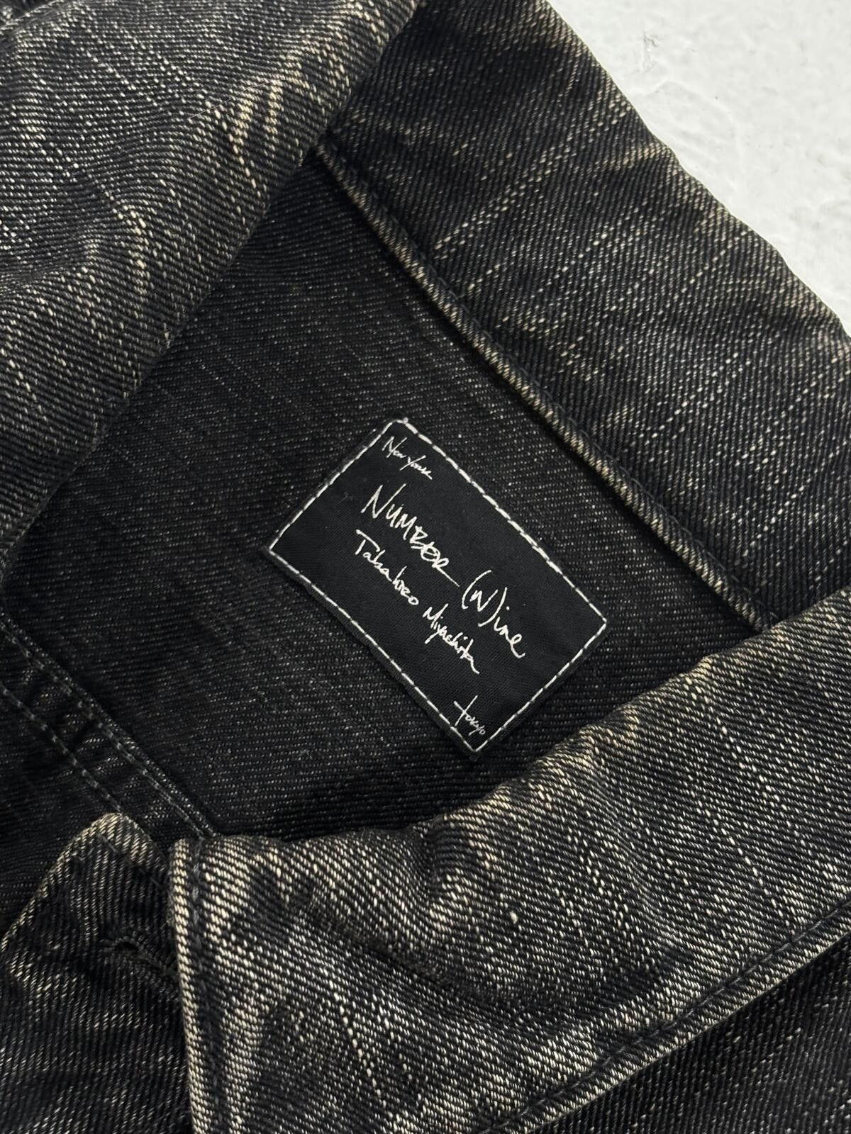 Number (N)ine Number (N)ine SS04 Hybrid Denim Jacket Size US S / EU 44-46 / 1 - 7 Thumbnail
