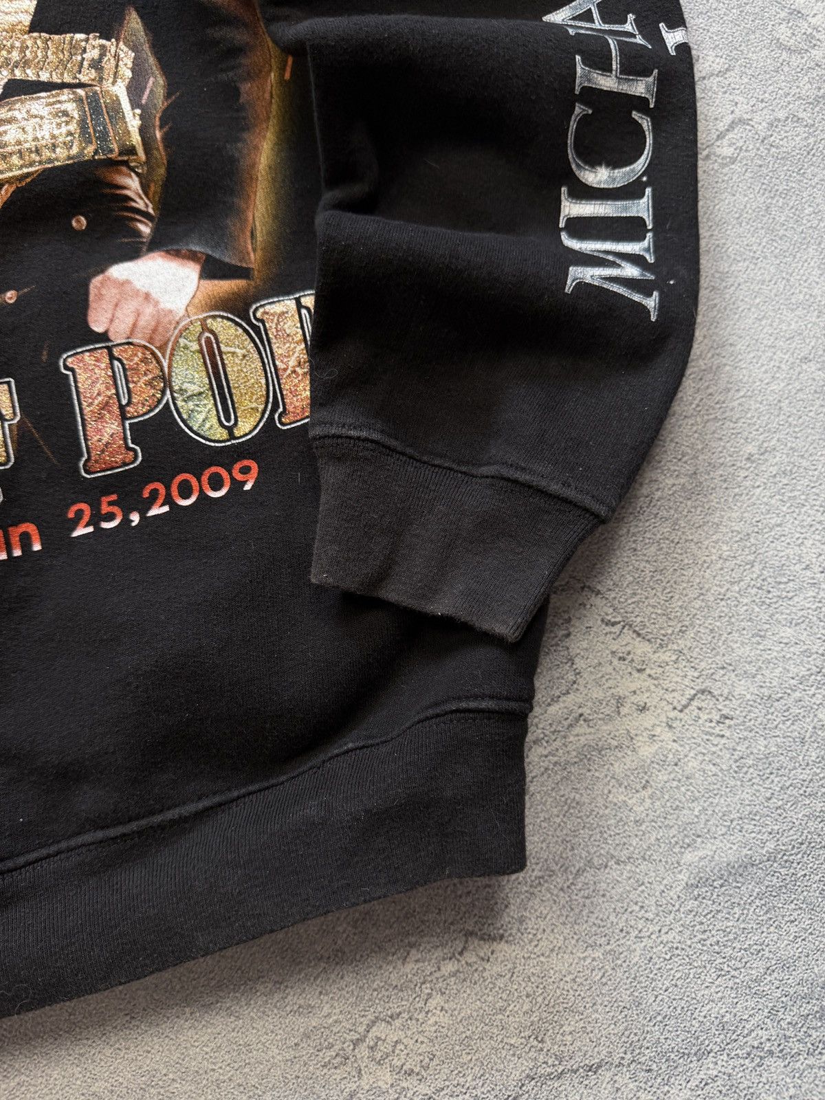 Band Tees Vintage Michael Jackson Overprint Zip Up Hoodie Size US M / EU 48-50 / 2 - 11 Thumbnail