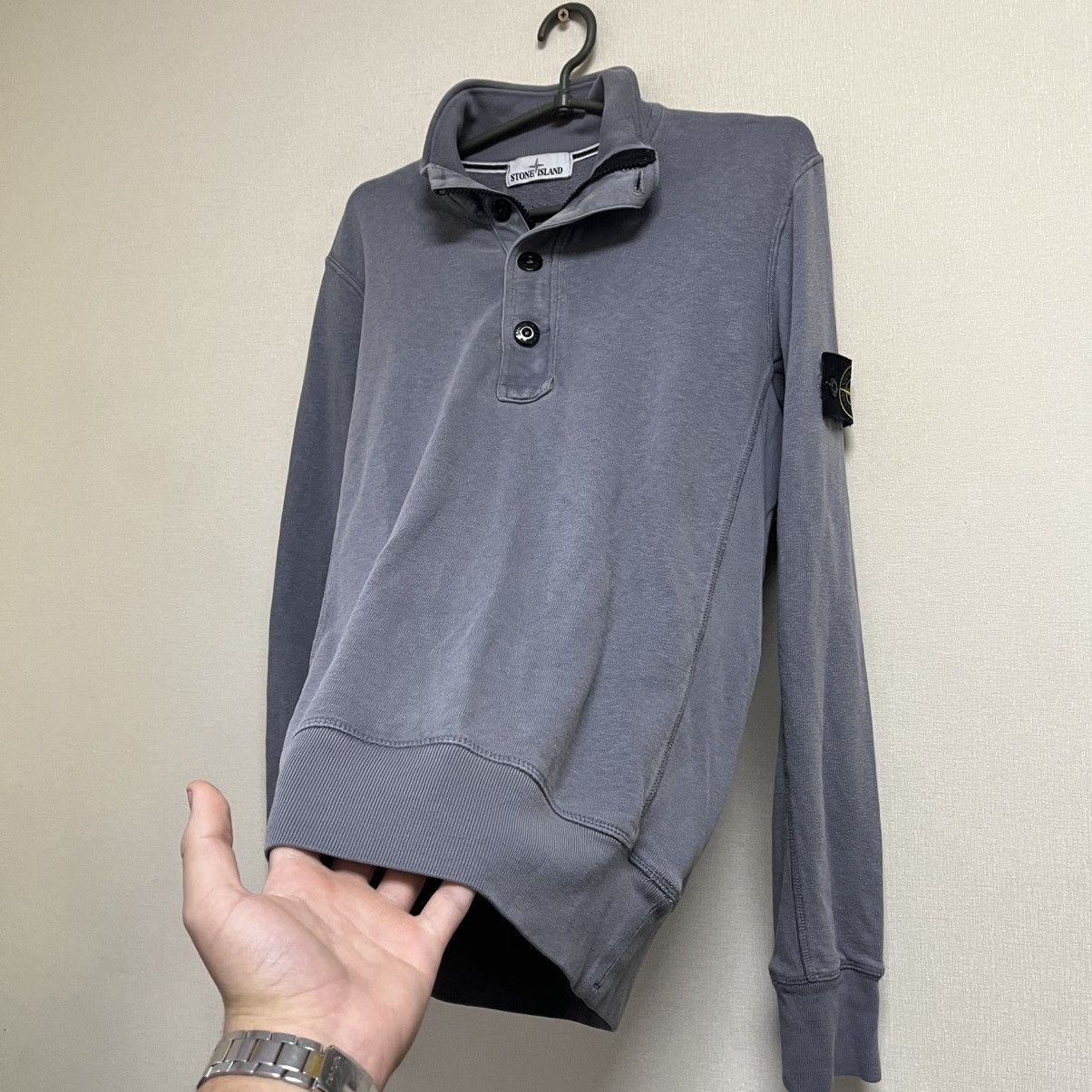Stone Island Stone Island 1/3 Zip Sweatshirt Size US S / EU 44-46 / 1 - 5 Thumbnail