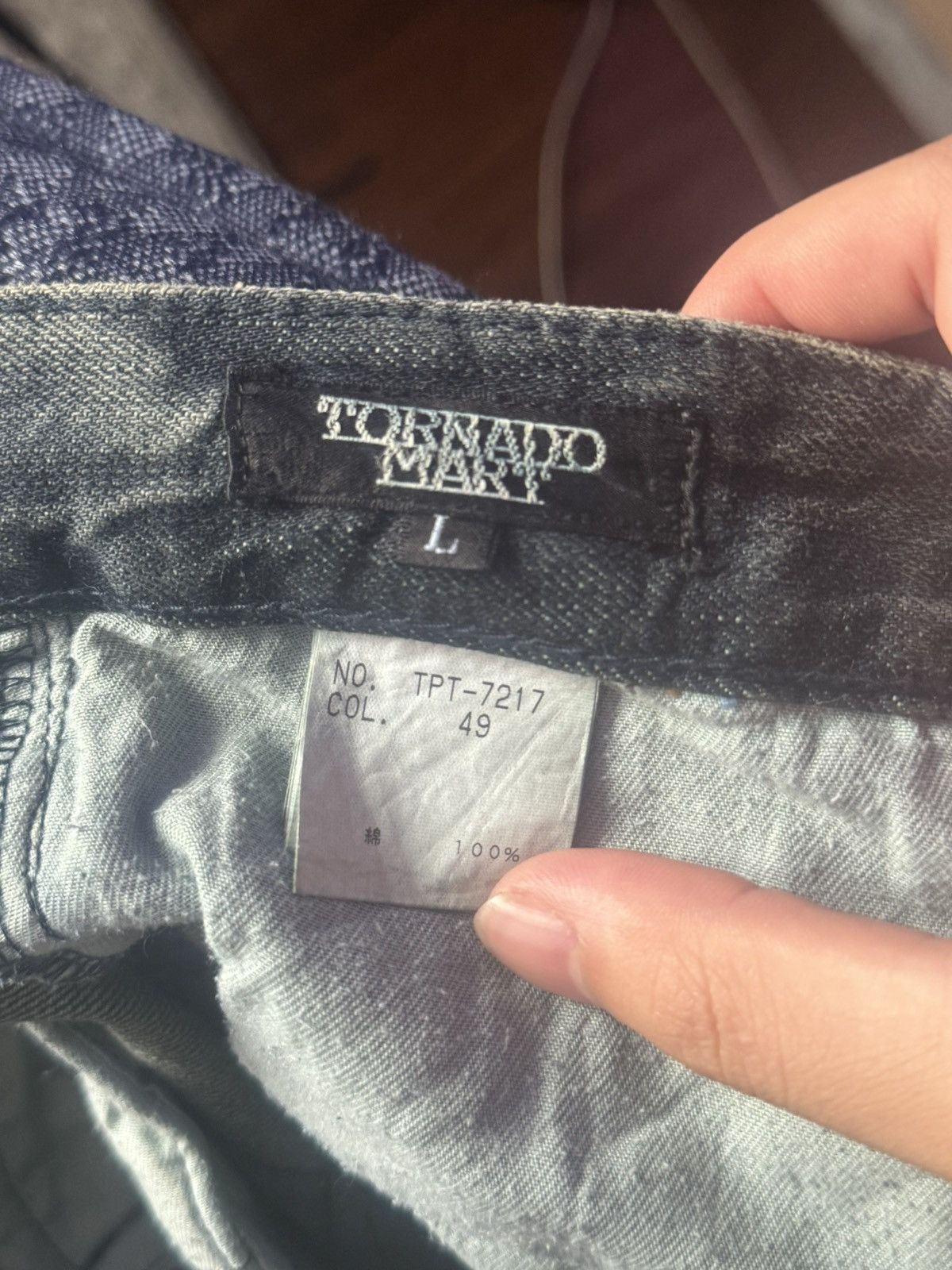 Tornado Mart Tornado Mart Rhinestone Tribal Skull Jeans Size US 34 / EU 50 - 4 Thumbnail