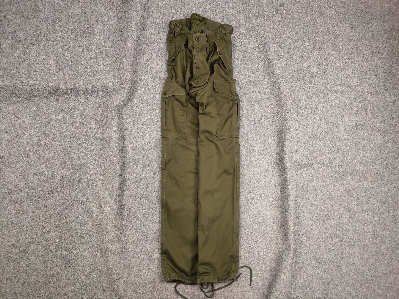 Japanese Brand Vintage Heavyweight Combat Military Green Cargo Army Pants Size US 32 / EU 48 - 1 Thumbnail