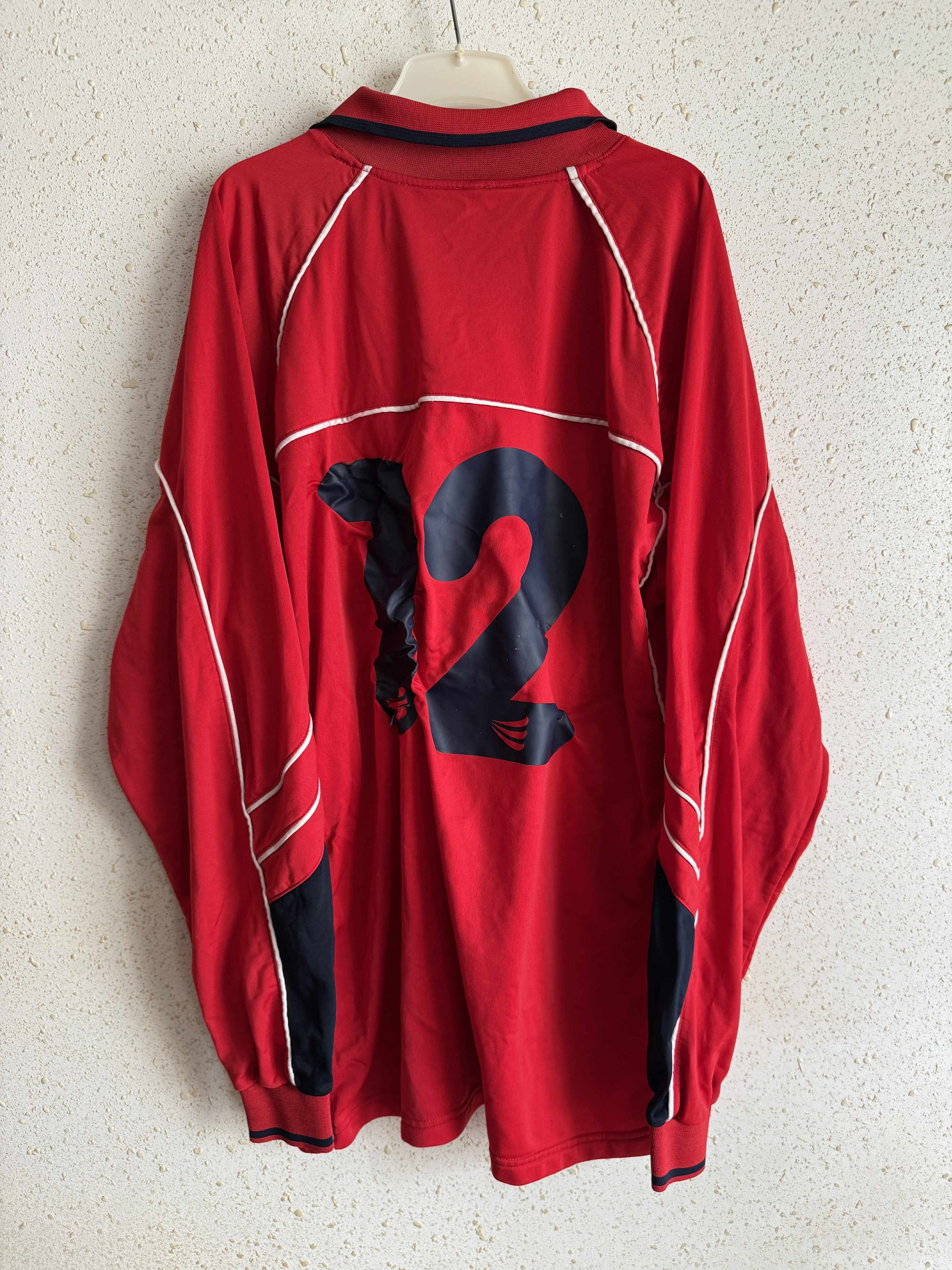 Vintage AC Pisa 1998/00 Goalkeeper Player Issue Shirt #12 Size US XL / EU 56 / 4 - 2 Thumbnail