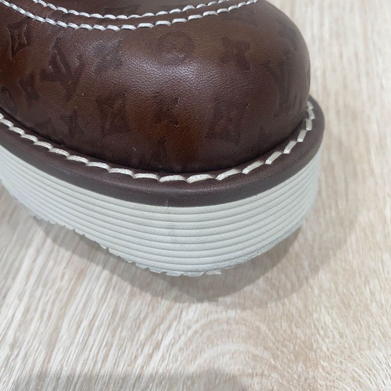 Louis Vuitton Tyler, The Creator x Louis Vuitton Brown Martens -2508 Size US 8 / EU 41 - 9 Thumbnail