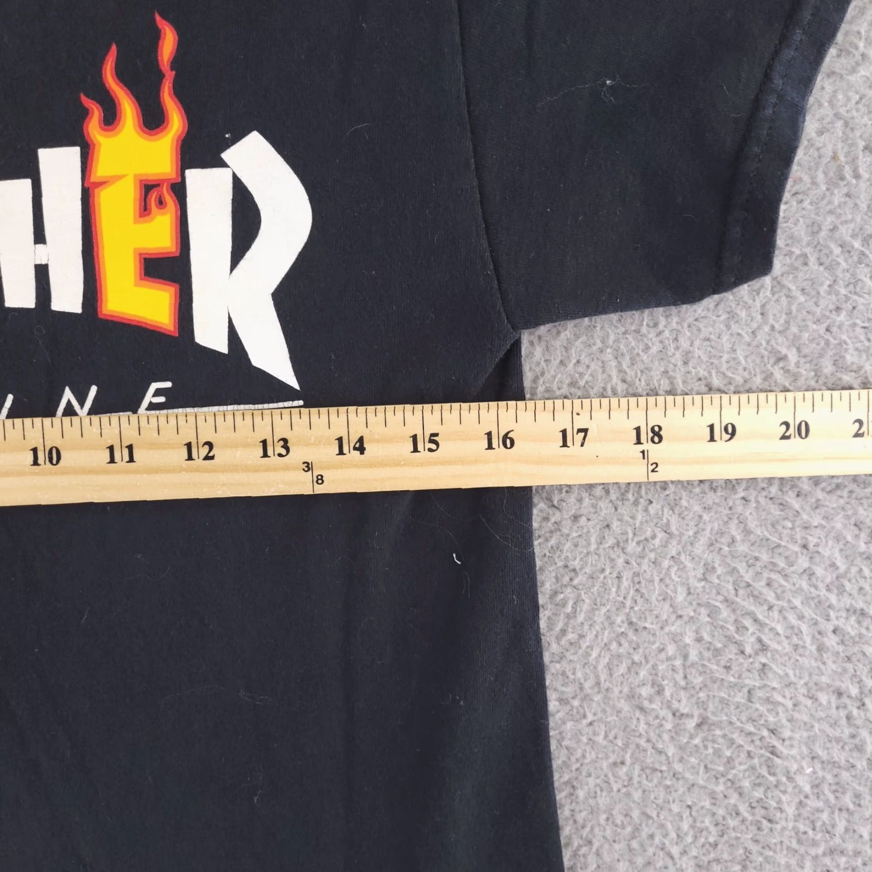 Thrasher Thrasher Shirt Mens S Black Slim Fit Crew Neck Short Sleeve T-Shirt Size US S / EU 44-46 / 1 - 5 Thumbnail