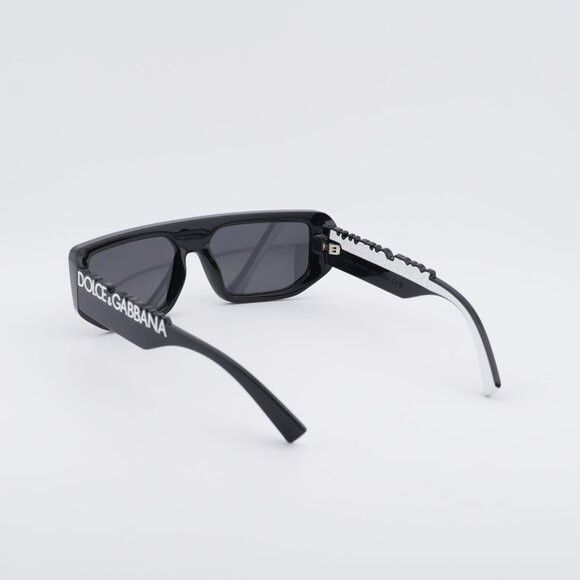 Dolce & Gabbana Dolce & Gabbana DG6203 501/87 Sunglasses Shiny Black Size ONE SIZE - 10 Thumbnail